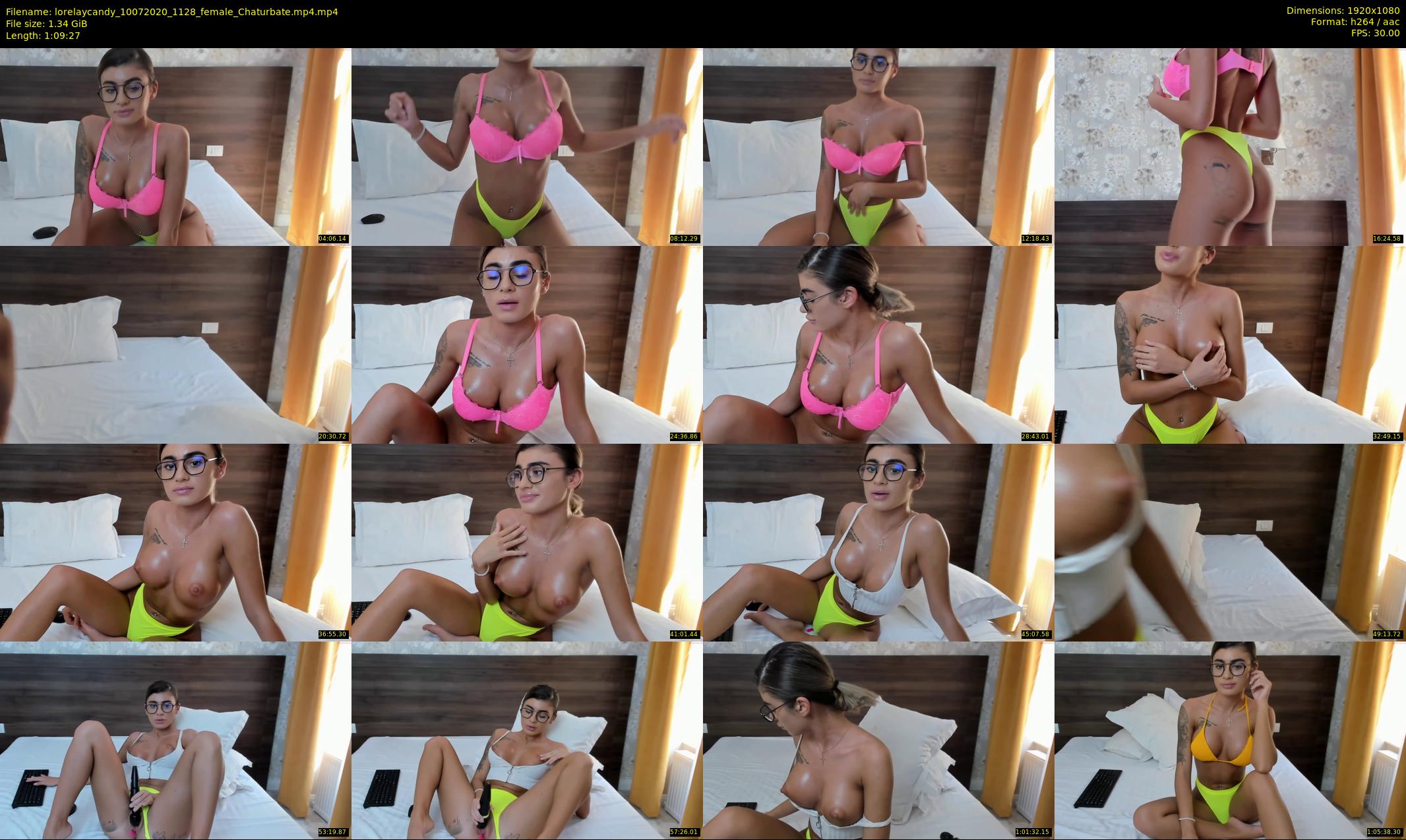 lorelaycandy — 70 minute Chaturbate female cam show recording, 1080p, Jul 10, 2020