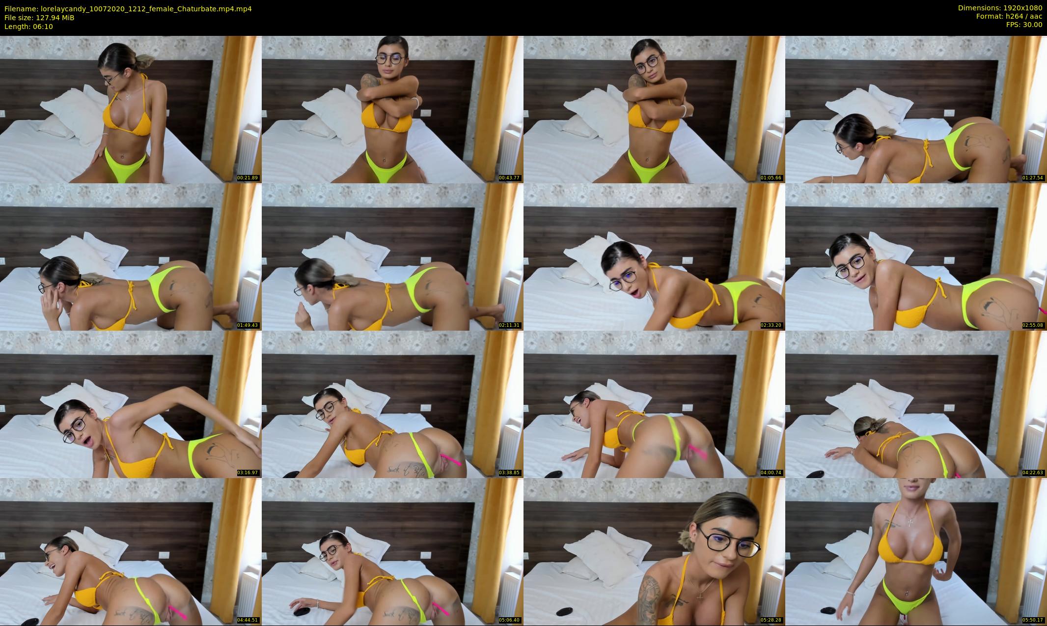 lorelaycandy — 7 minute Chaturbate female cam show recording, 1080p, Jul 10, 2020