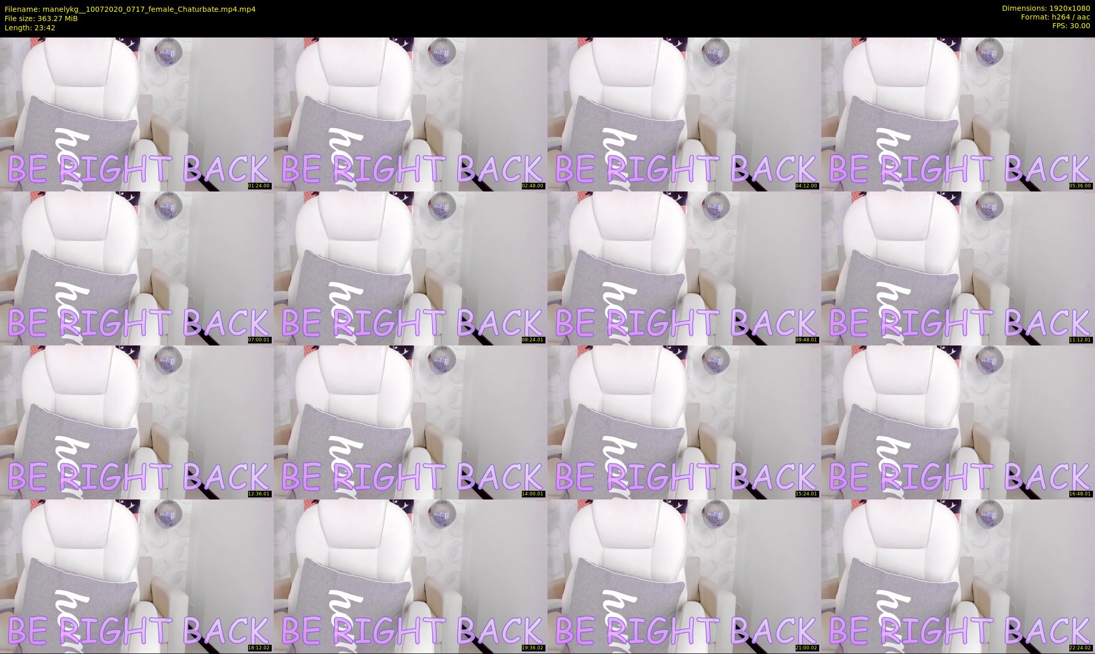 manelykg_ — 24 minute Chaturbate female cam show recording, 1080p, Jul 10, 2020