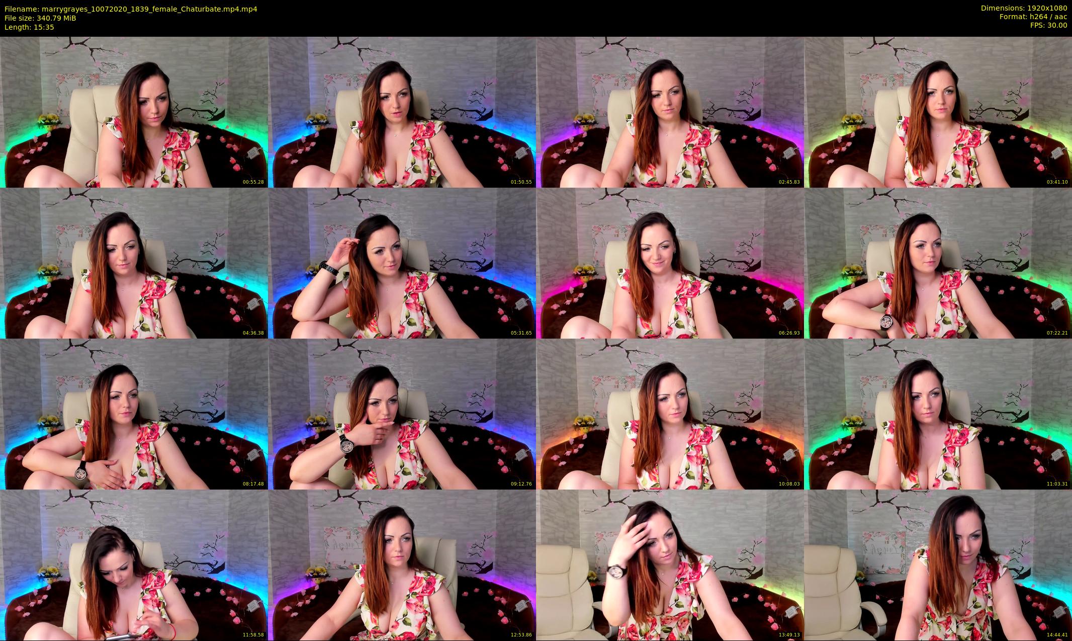 marrygrayes — 16 minute Chaturbate female cam show recording, 1080p, Jul 10, 2020