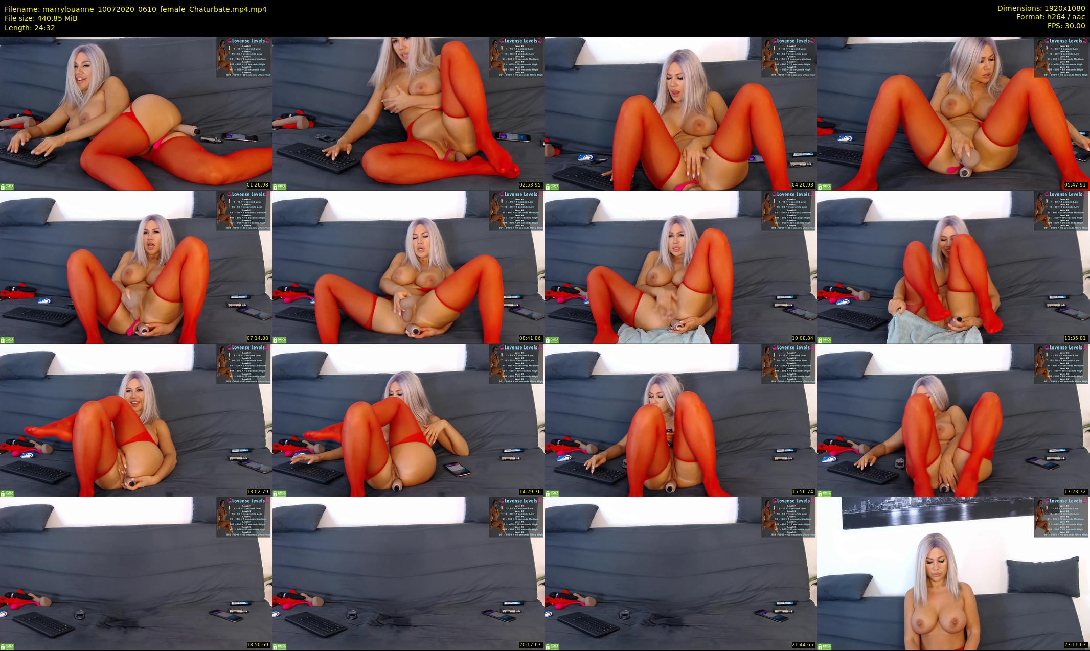 marrylouanne — 25 minute Chaturbate female cam show recording, 1080p, Jul 10, 2020