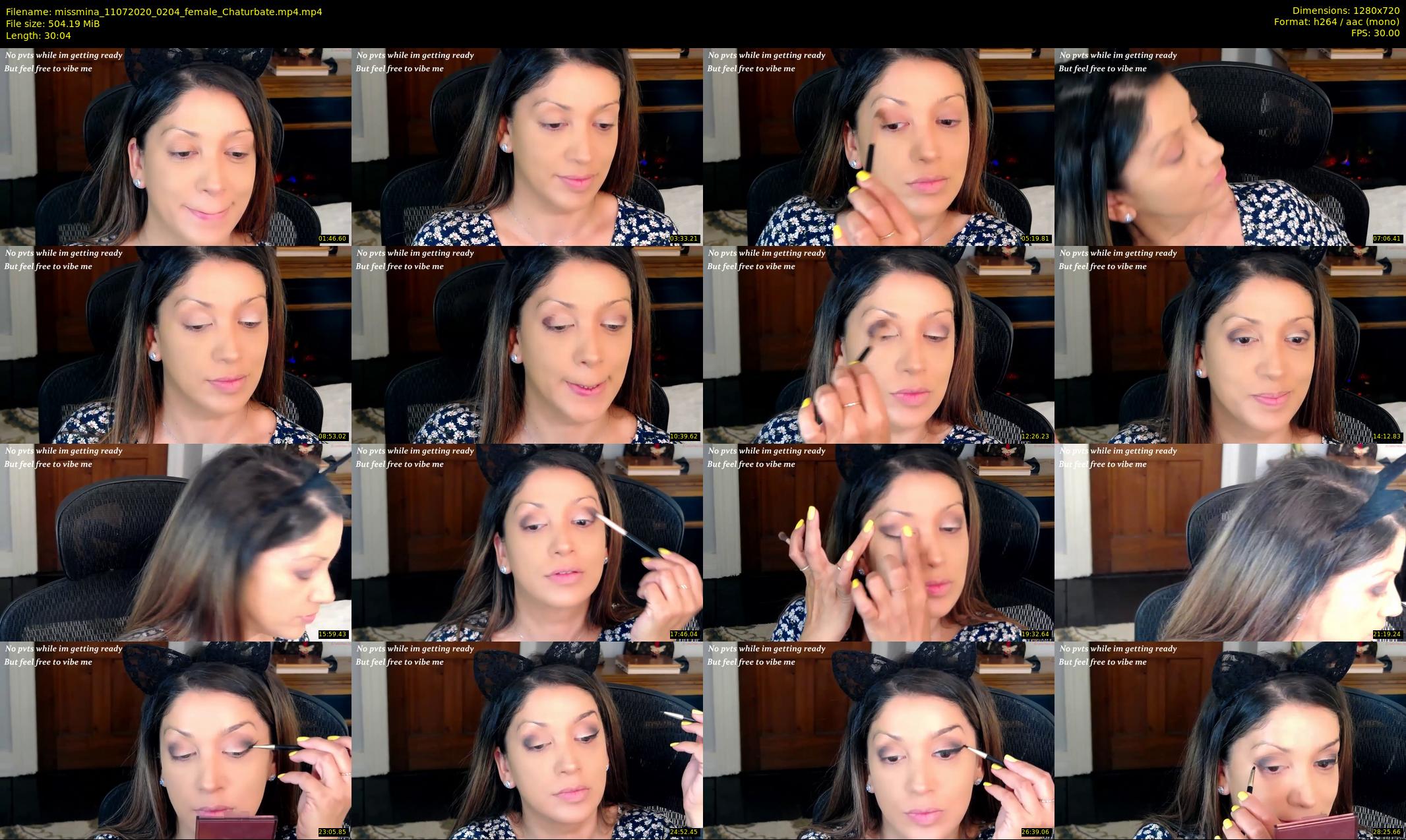 missmina — 31 minute Chaturbate female cam show recording, 720p, Jul 11, 2020