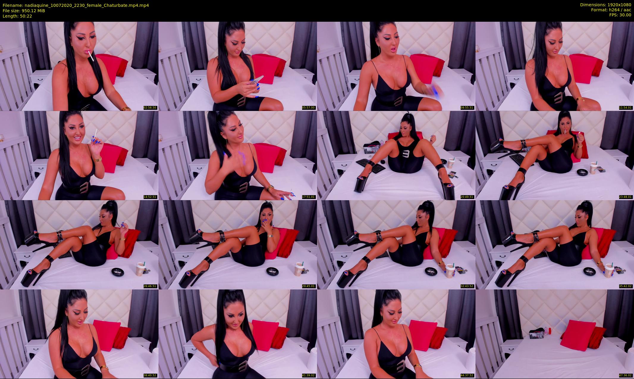 nadiaquine — 51 minute Chaturbate female cam show recording, 1080p, Jul 10, 2020