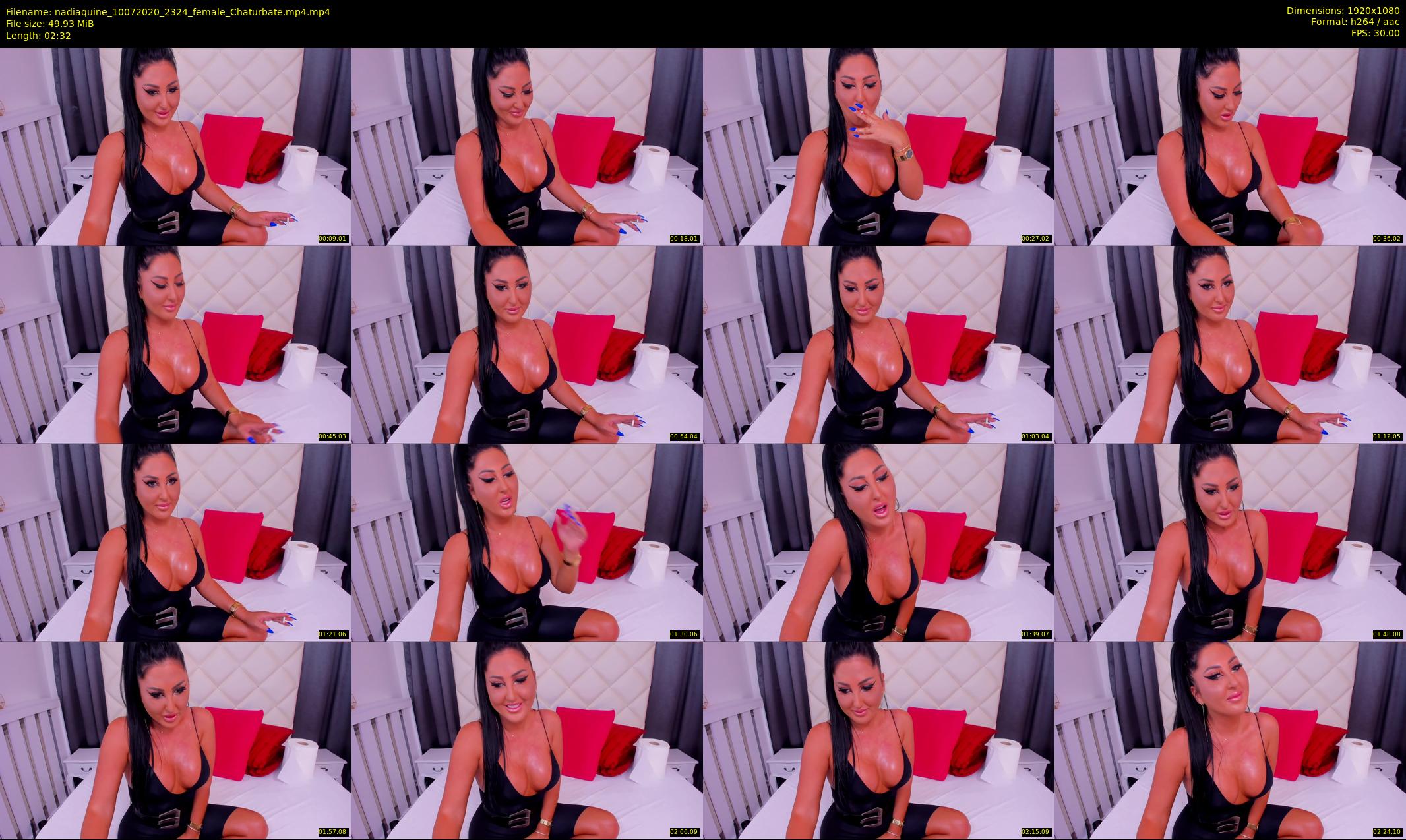nadiaquine — 3 minute Chaturbate female cam show recording, 1080p, Jul 10, 2020
