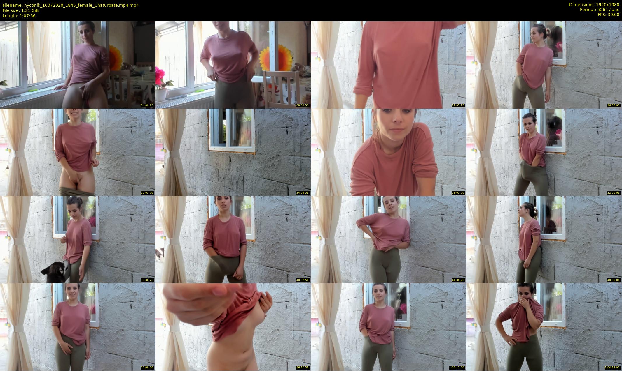 nyconik — 68 minute Chaturbate female cam show recording, 1080p, Jul 10, 2020