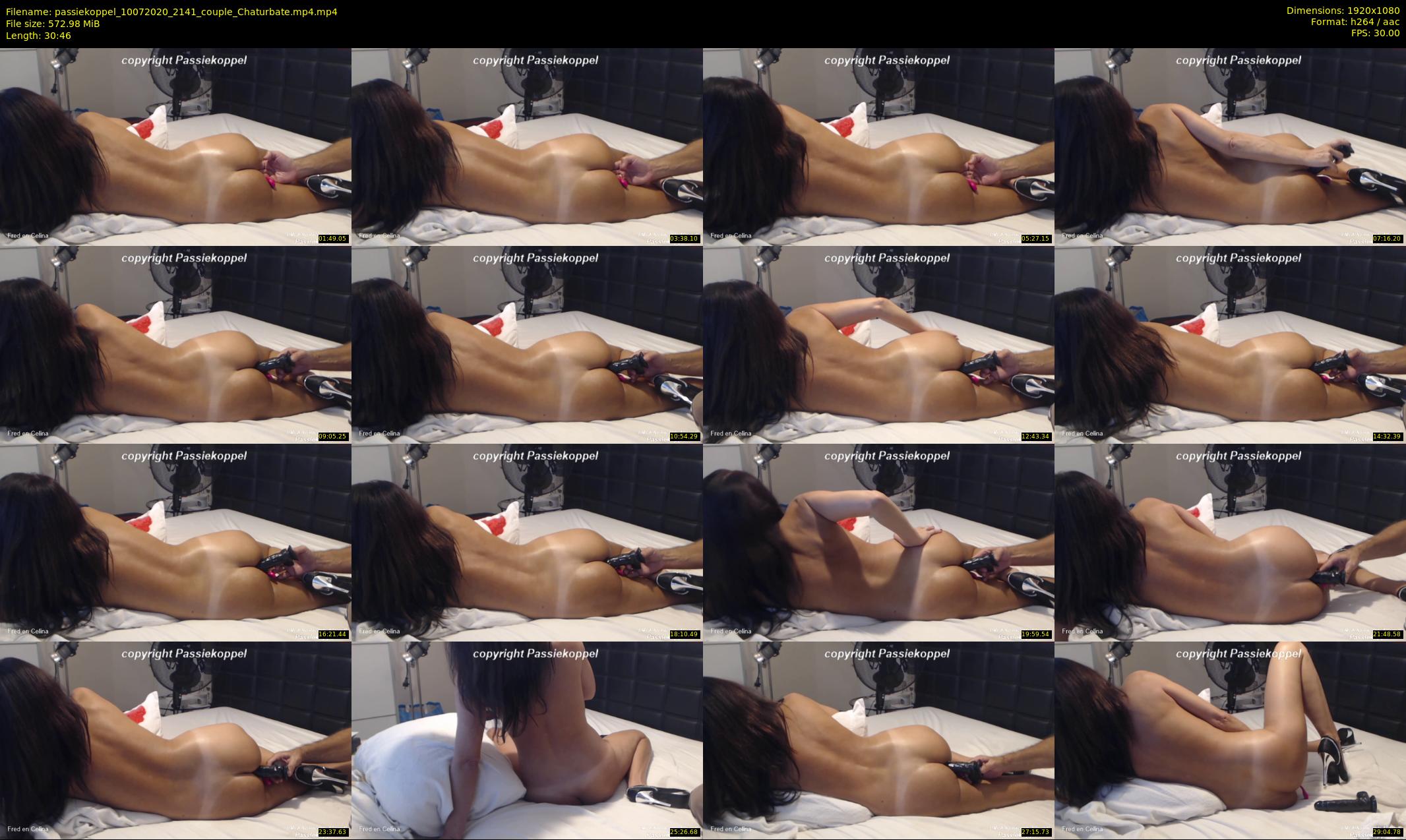 passiekoppel — 31 minute Chaturbate couple cam show recording, 1080p, Jul 10, 2020