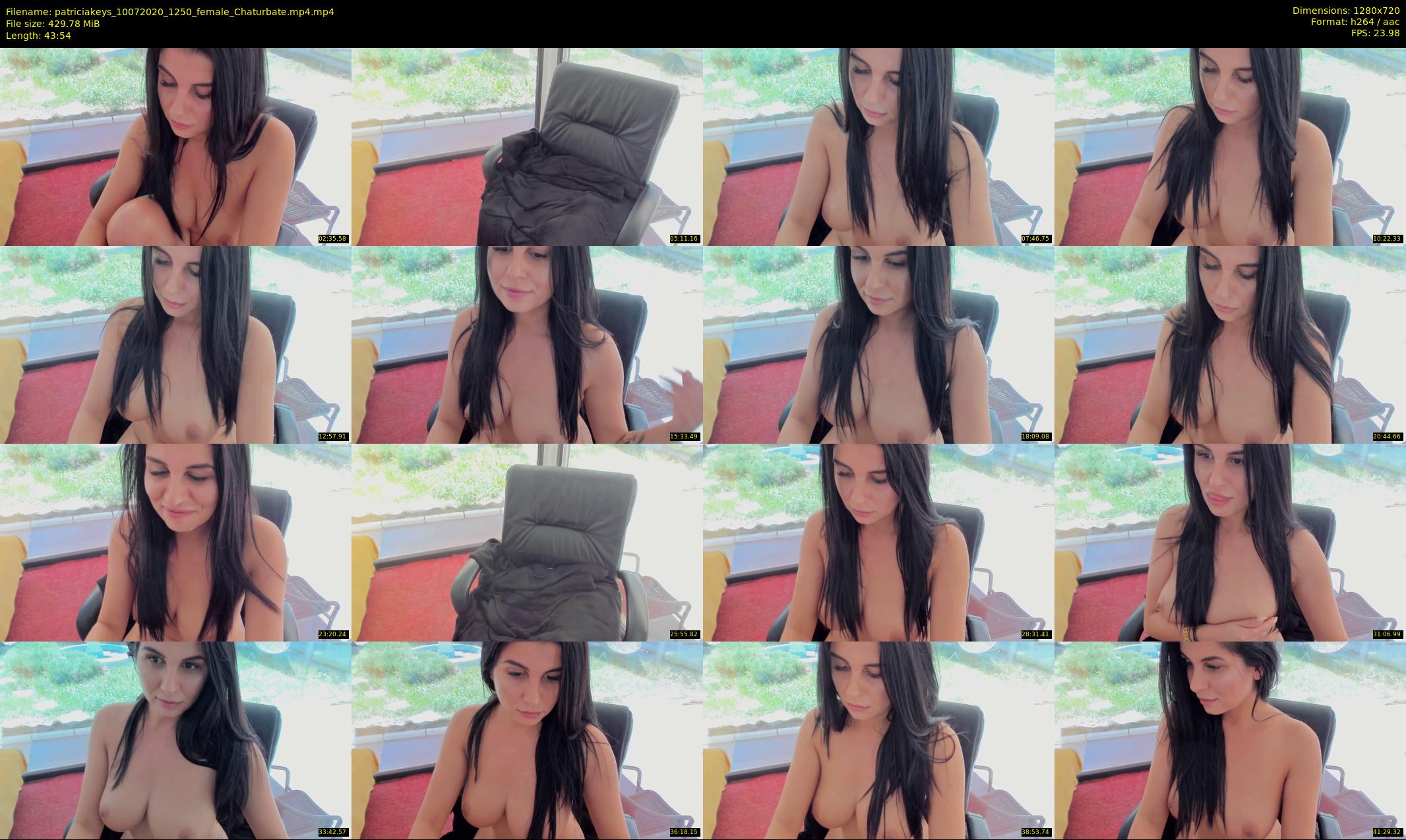 patriciakeys — 44 minute Chaturbate female cam show recording, 720p, Jul 10, 2020