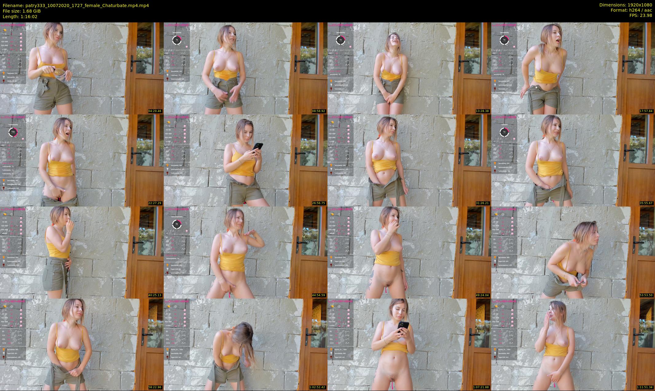 patry333 — 77 minute Chaturbate female cam show recording, 1080p, Jul 10, 2020