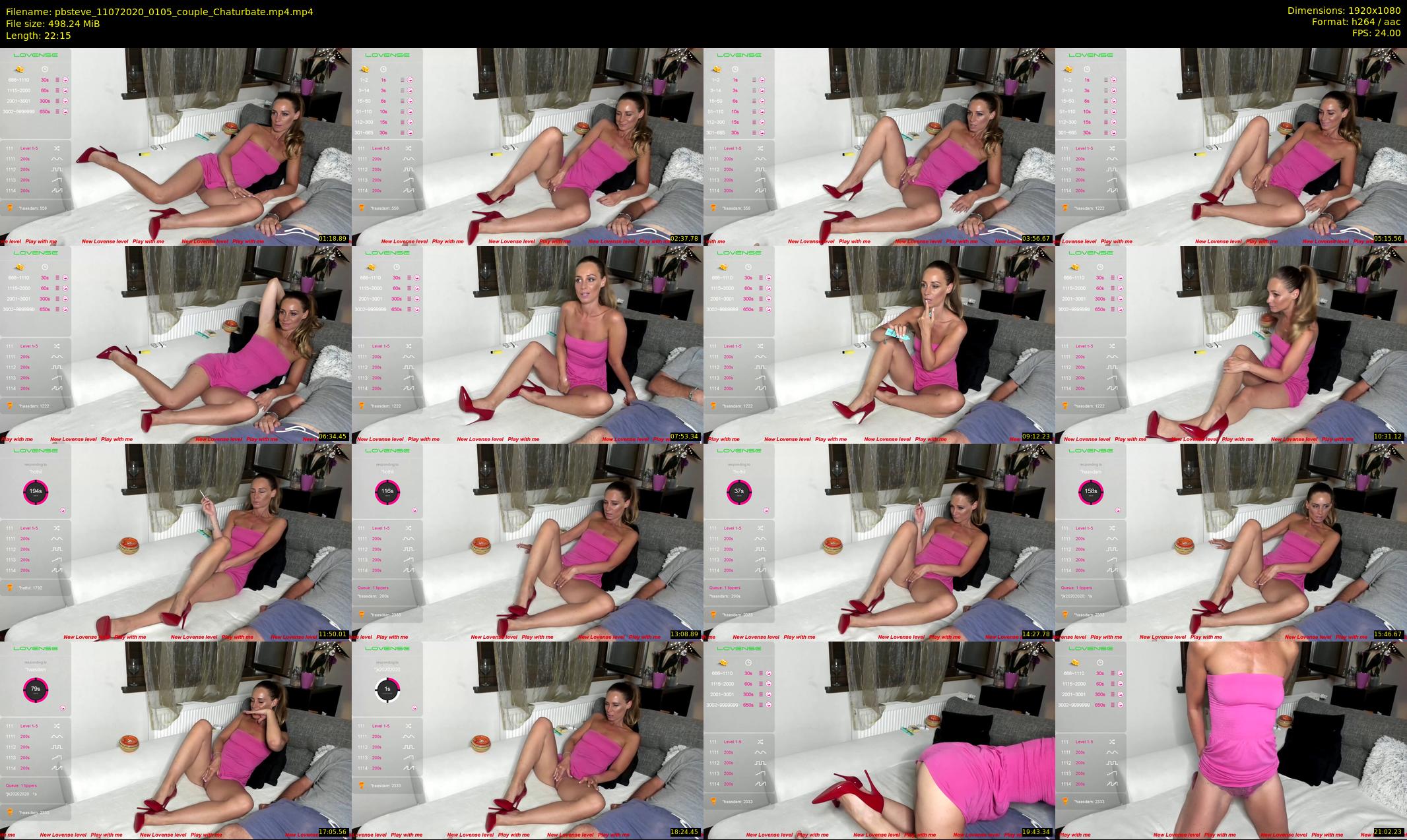 pbsteve — 23 minute Chaturbate couple cam show recording, 1080p, Jul 11, 2020