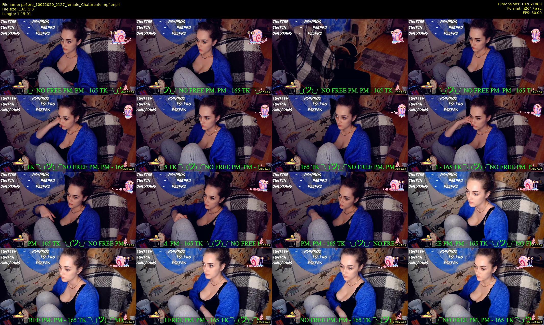 ps4pro — 76 minute Chaturbate female cam show recording, 1080p, Jul 10, 2020
