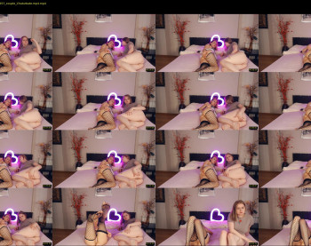 saraomega — 3 minute Chaturbate couple cam show recording, 720p, Jul 10, 2020