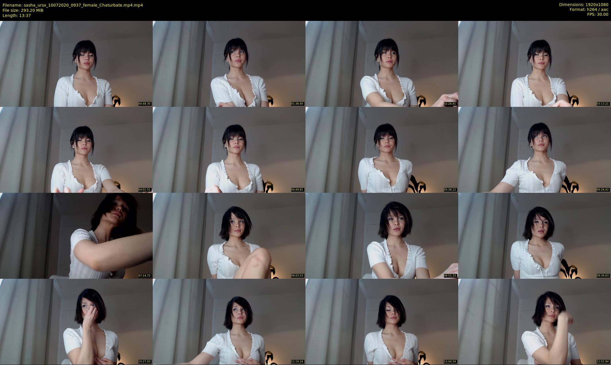 sasha_ursx — 14 minute Chaturbate female cam show recording, 1080p, Jul 10, 2020