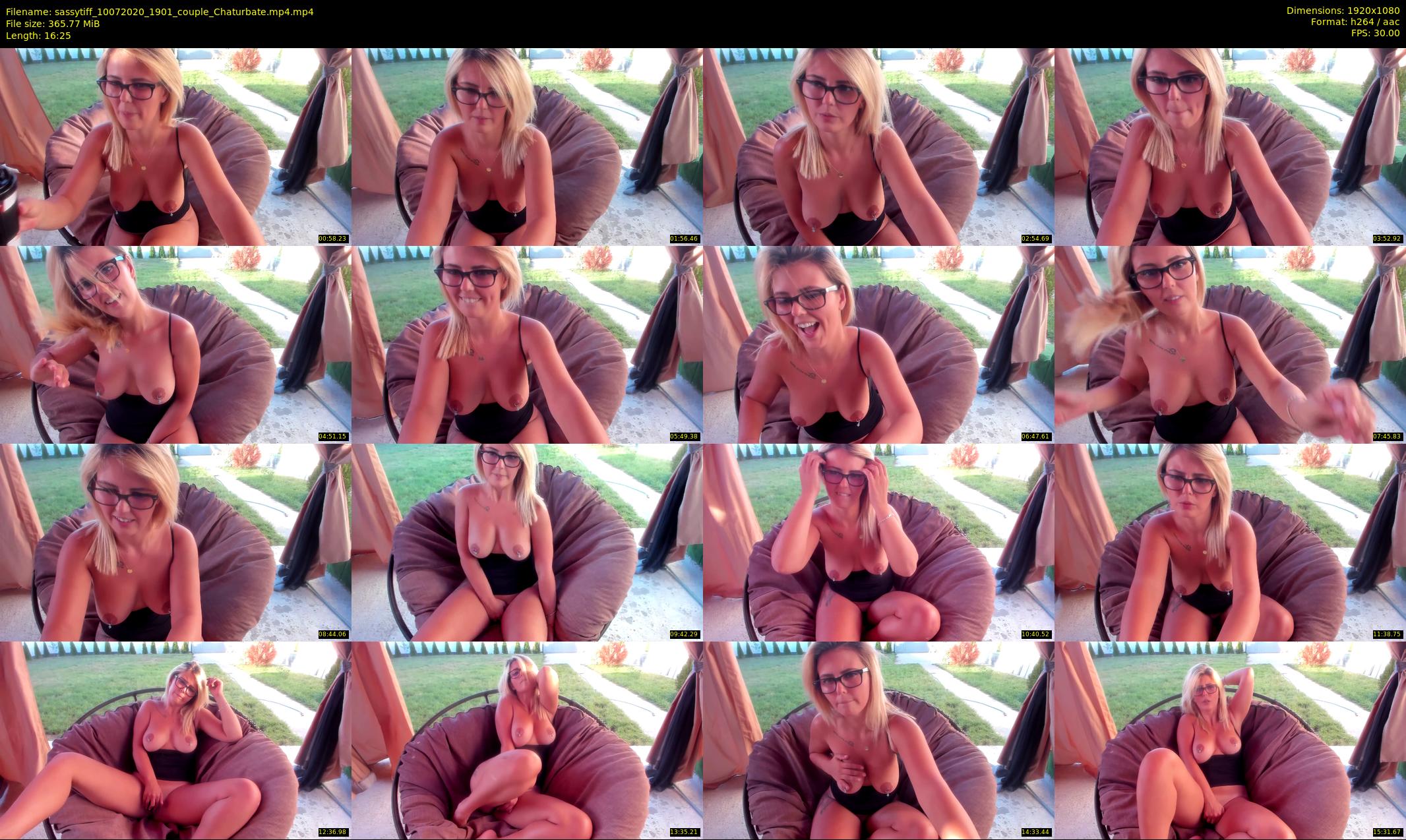 sassytiff — 17 minute Chaturbate couple cam show recording, 1080p, Jul 10, 2020