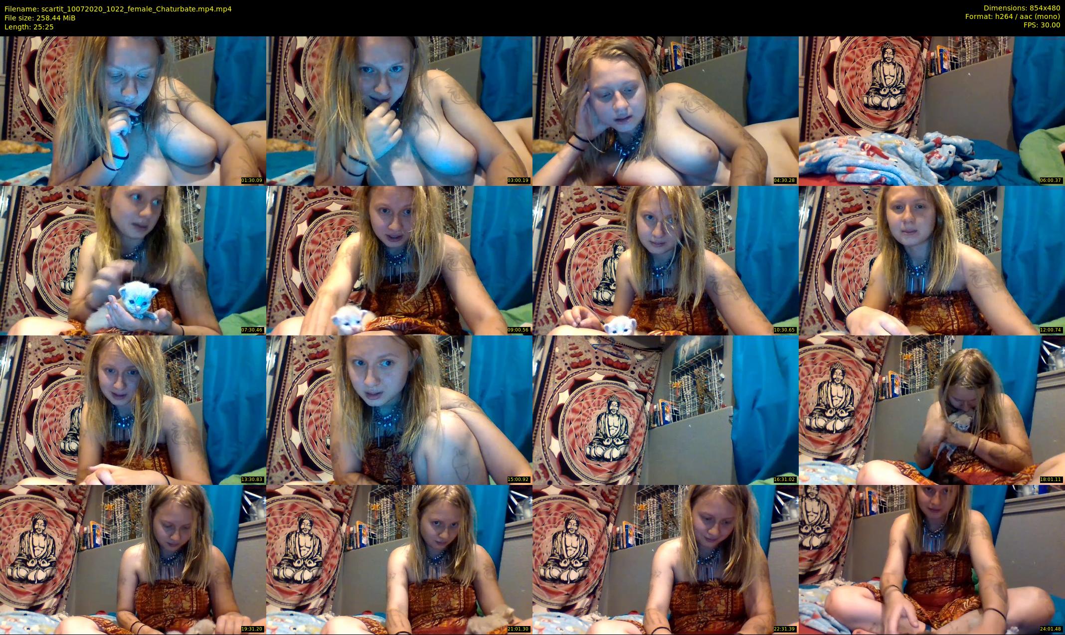 scartit — 26 minute Chaturbate female cam show recording, 480p, Jul 10, 2020