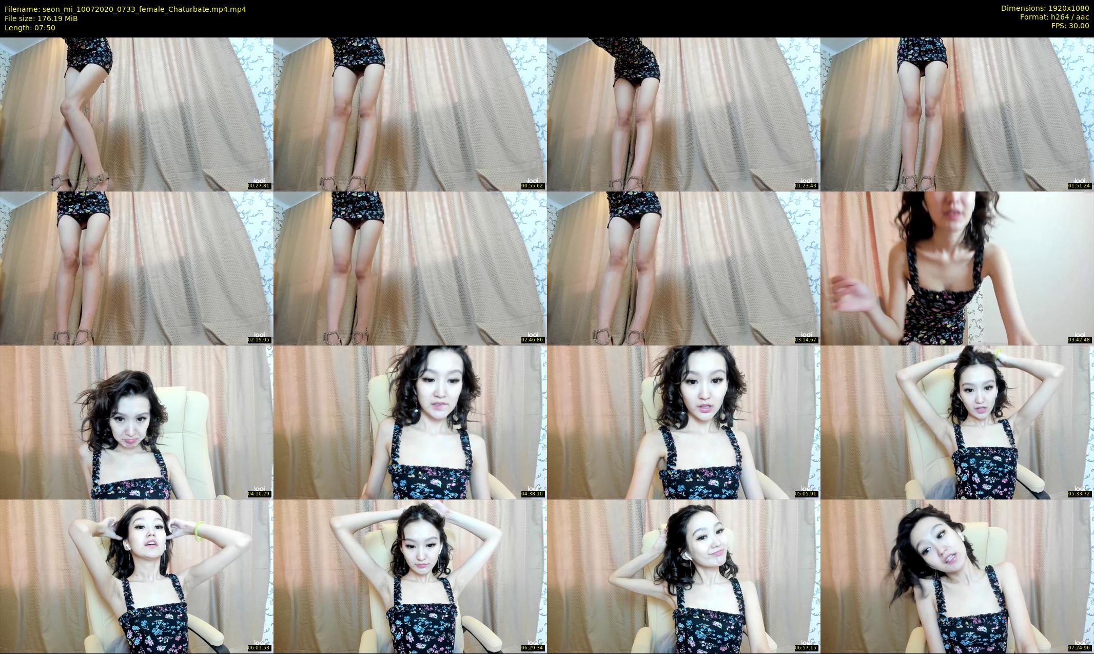 seon_mi — 8 minute Chaturbate female cam show recording, 1080p, Jul 10, 2020