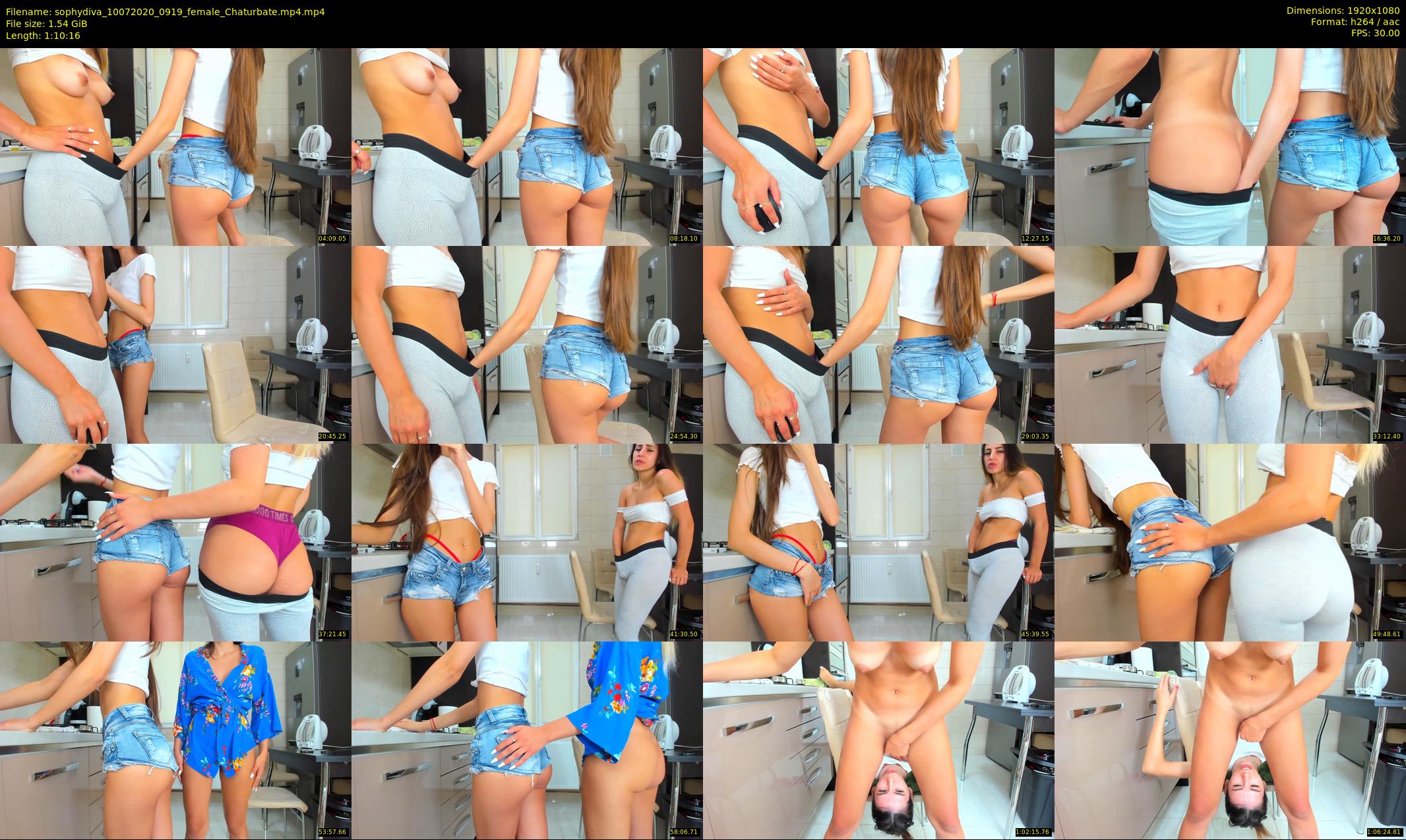 sophydiva — 71 minute Chaturbate female cam show recording, 1080p, Jul 10, 2020
