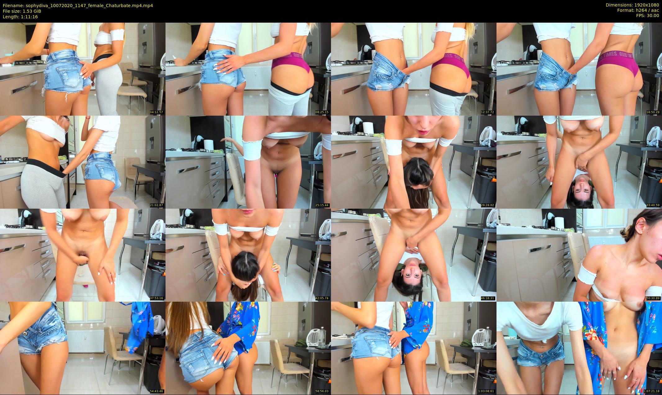 sophydiva — 72 minute Chaturbate female cam show recording, 1080p, Jul 10, 2020