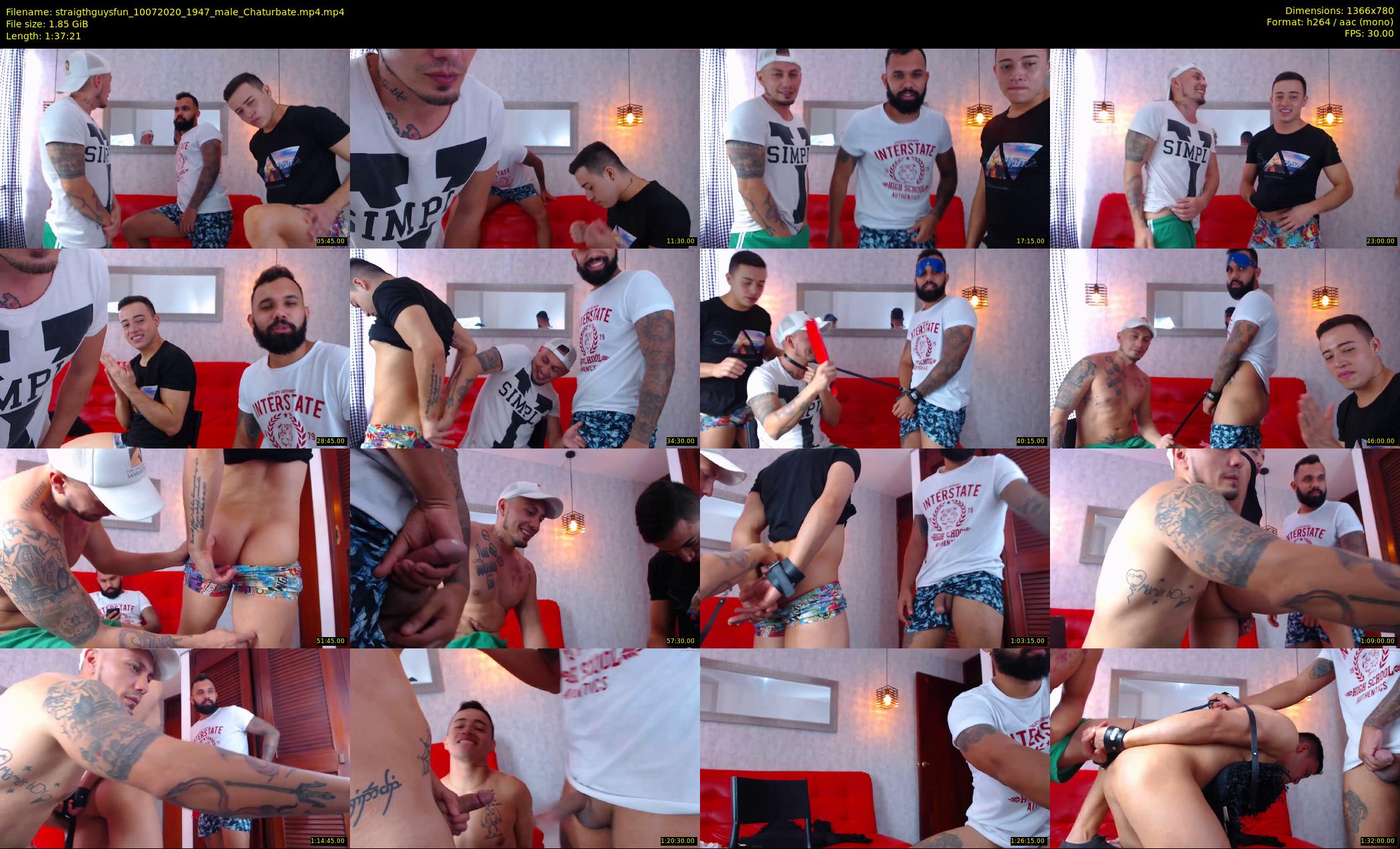 straigthguysfun — 98 minute Chaturbate male cam show recording, 720p, Jul 10, 2020