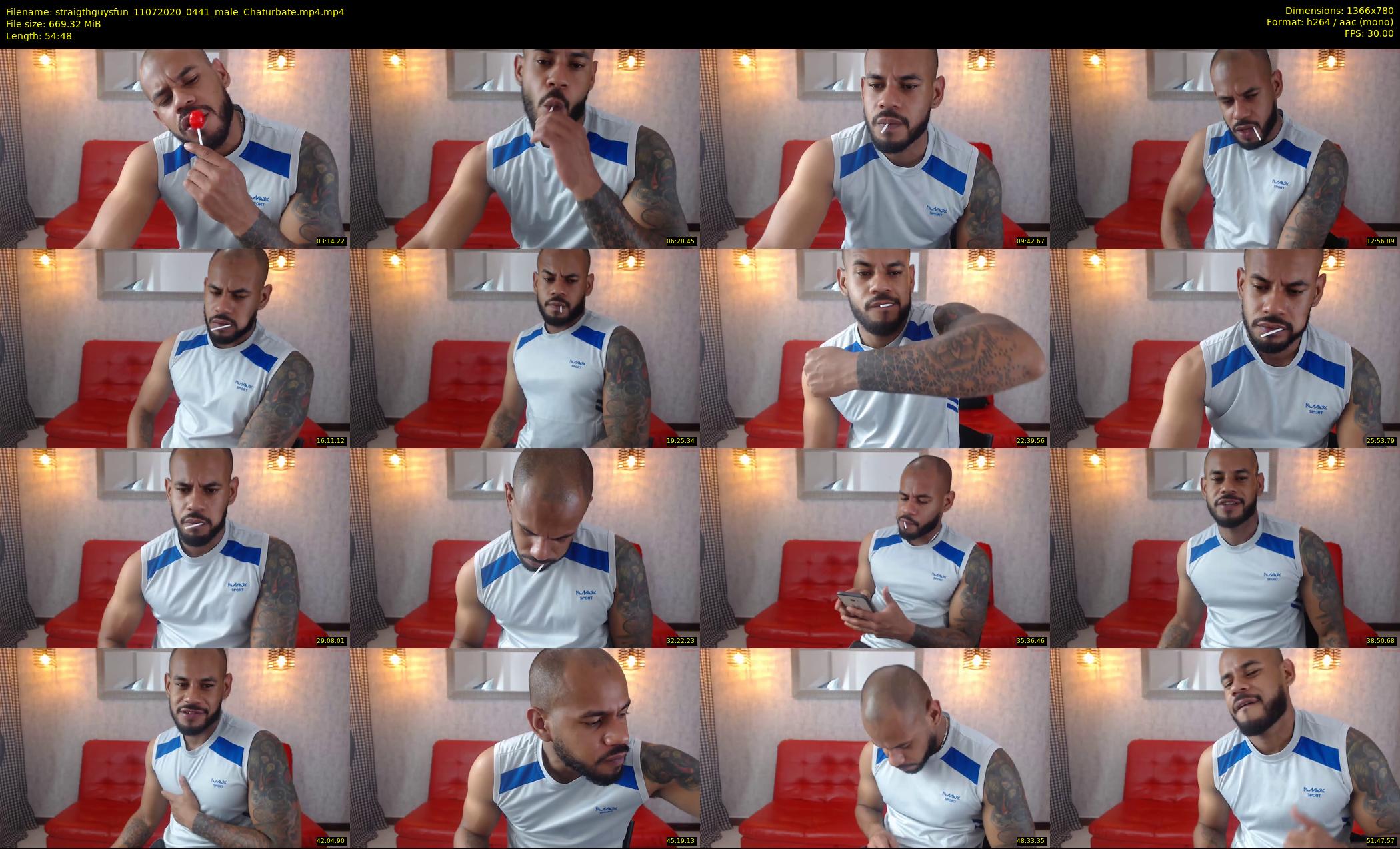 straigthguysfun — 55 minute Chaturbate male cam show recording, 720p, Jul 11, 2020