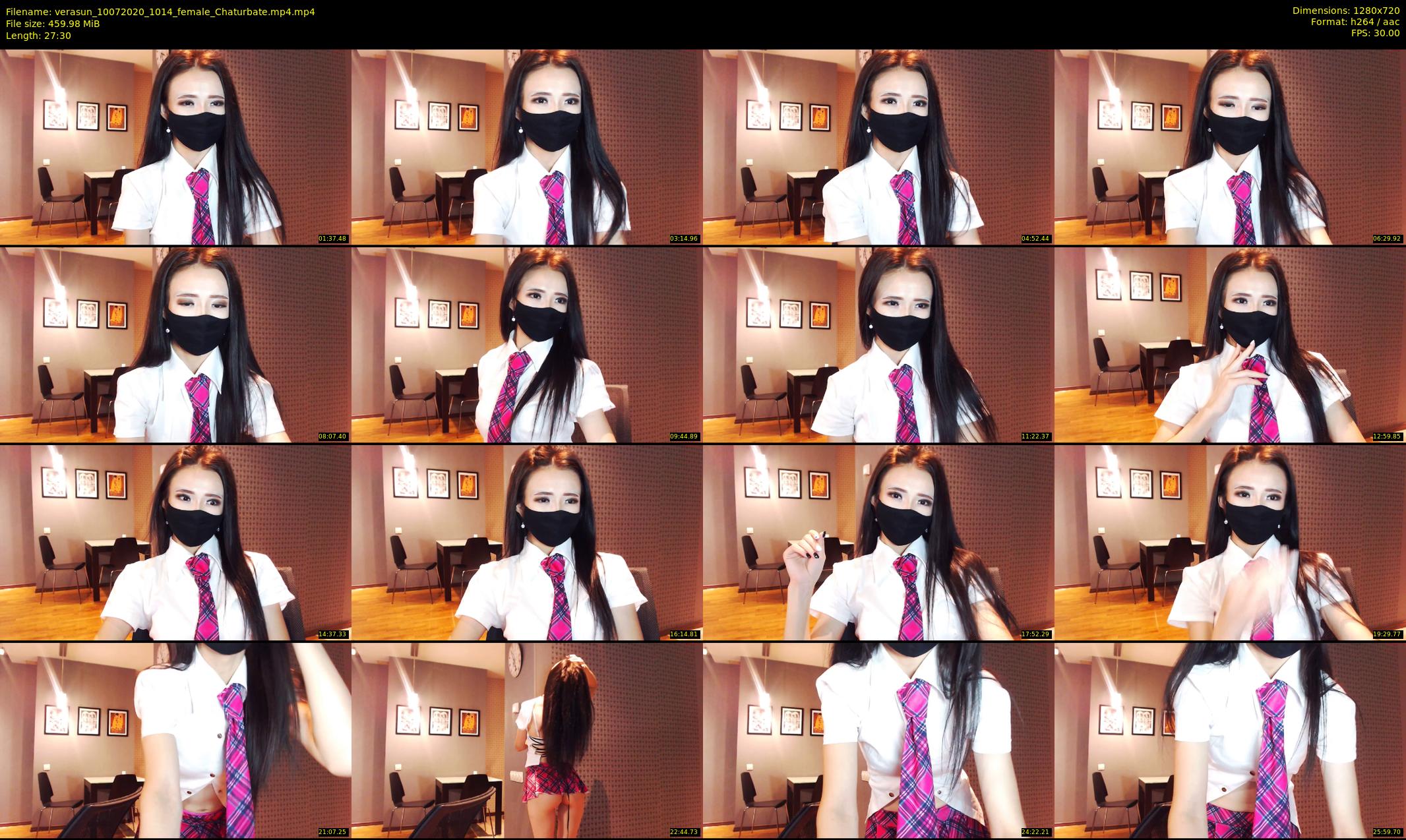 verasun — 28 minute Chaturbate female cam show recording, 720p, Jul 10, 2020