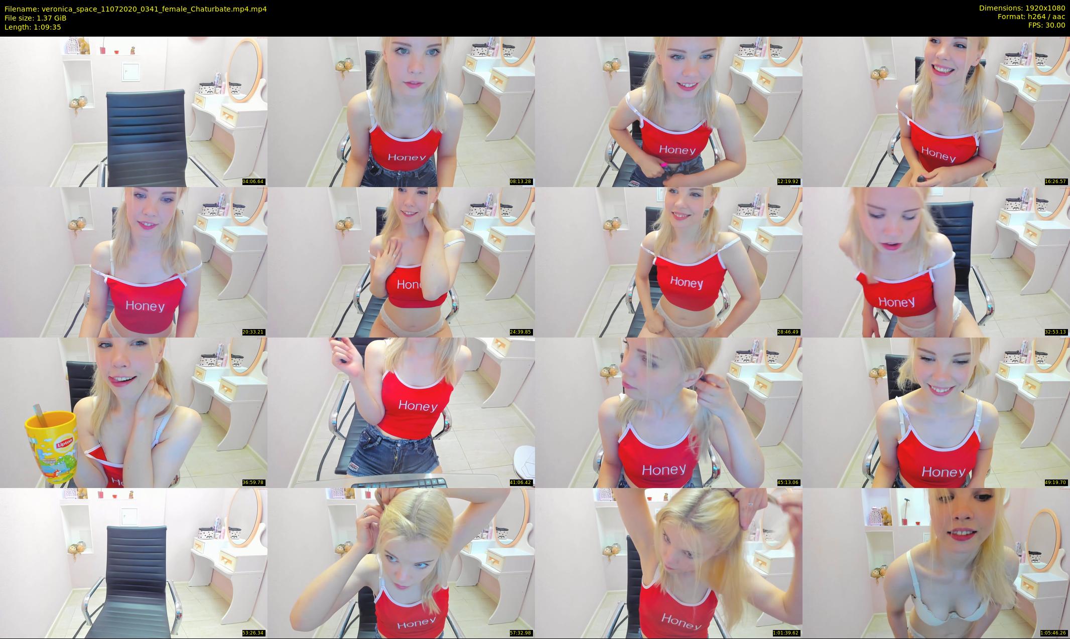 veronica_space — 70 minute Chaturbate female cam show recording, 1080p, Jul 11, 2020
