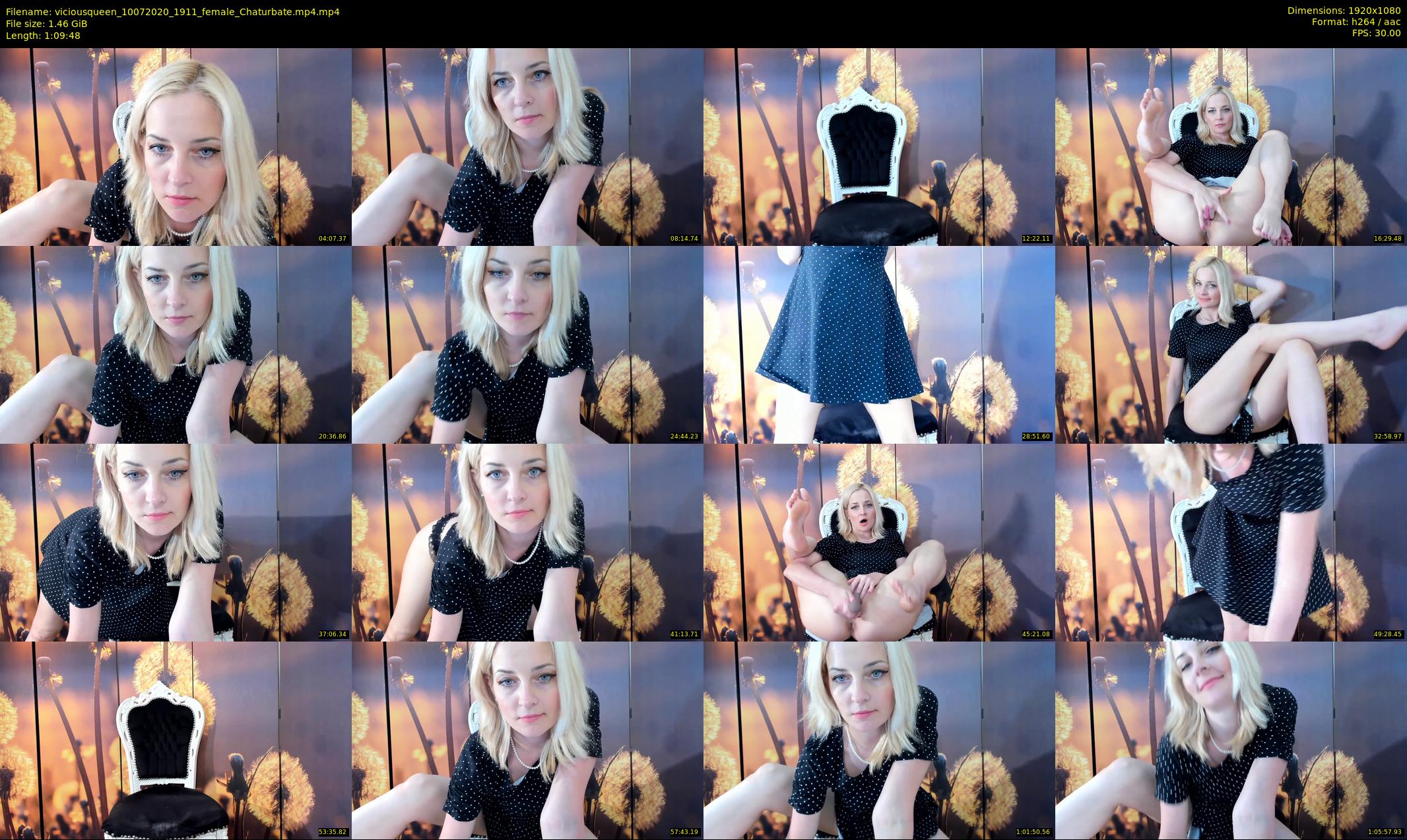 viciousqueen — 70 minute Chaturbate female cam show recording, 1080p, Jul 10, 2020