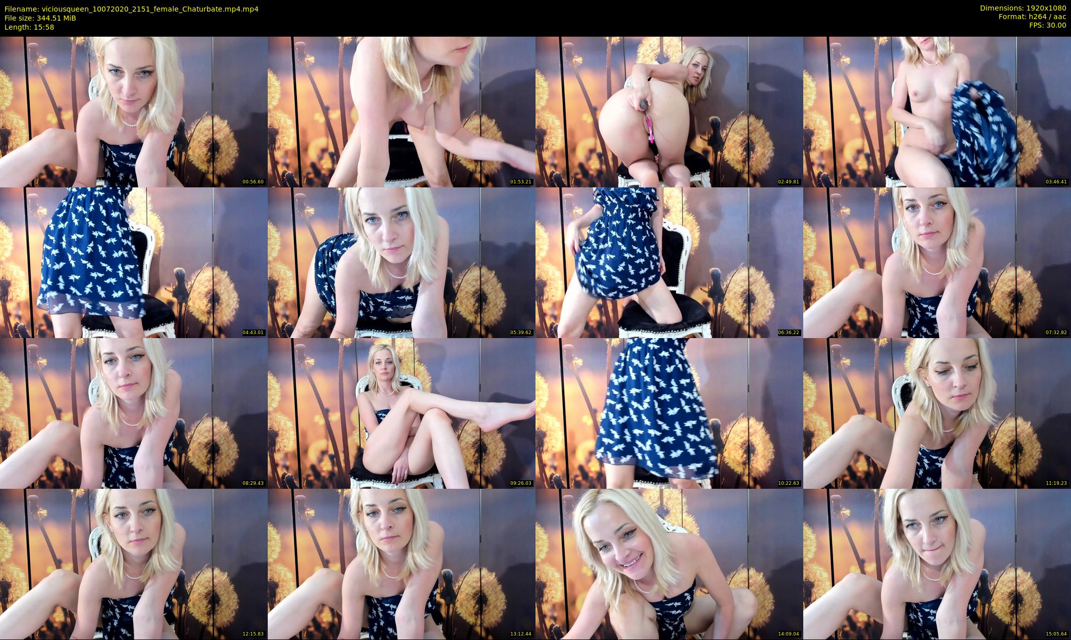 viciousqueen — 16 minute Chaturbate female cam show recording, 1080p, Jul 10, 2020