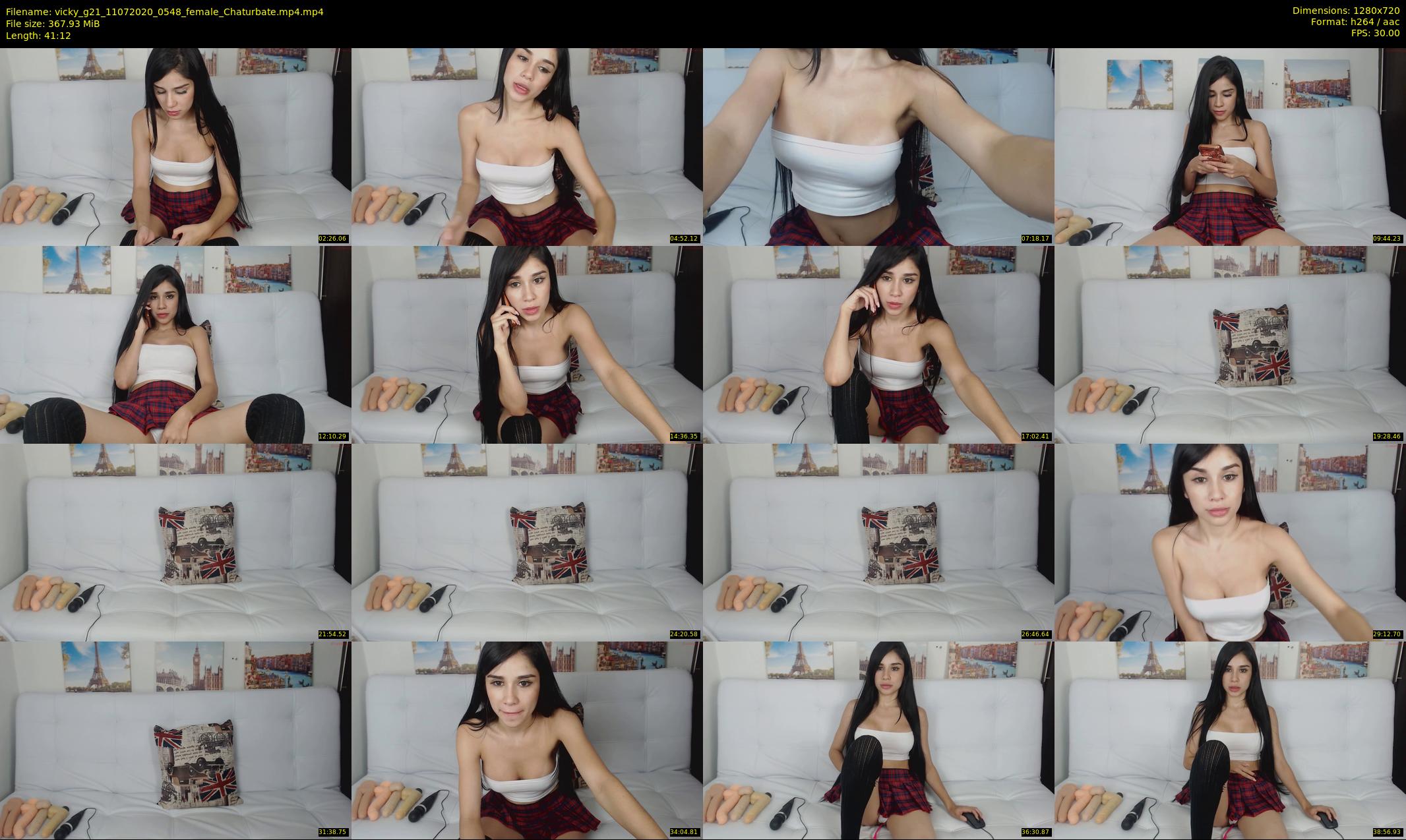 vicky_g21 — 42 minute Chaturbate female cam show recording, 720p, Jul 11, 2020