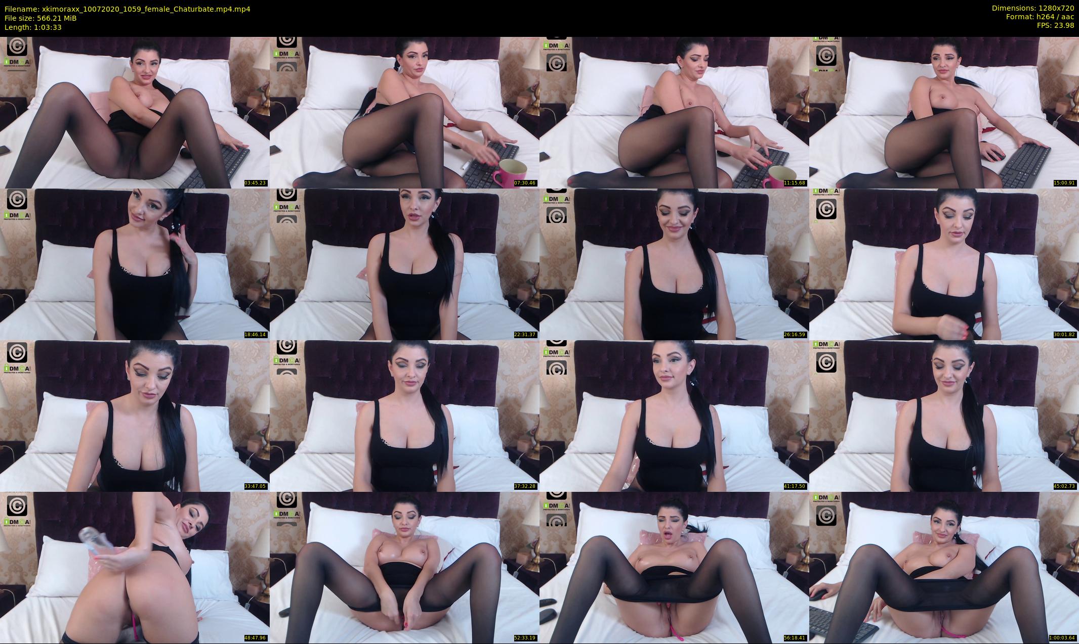 xkimoraxx — 64 minute Chaturbate female cam show recording, 720p, Jul 10, 2020