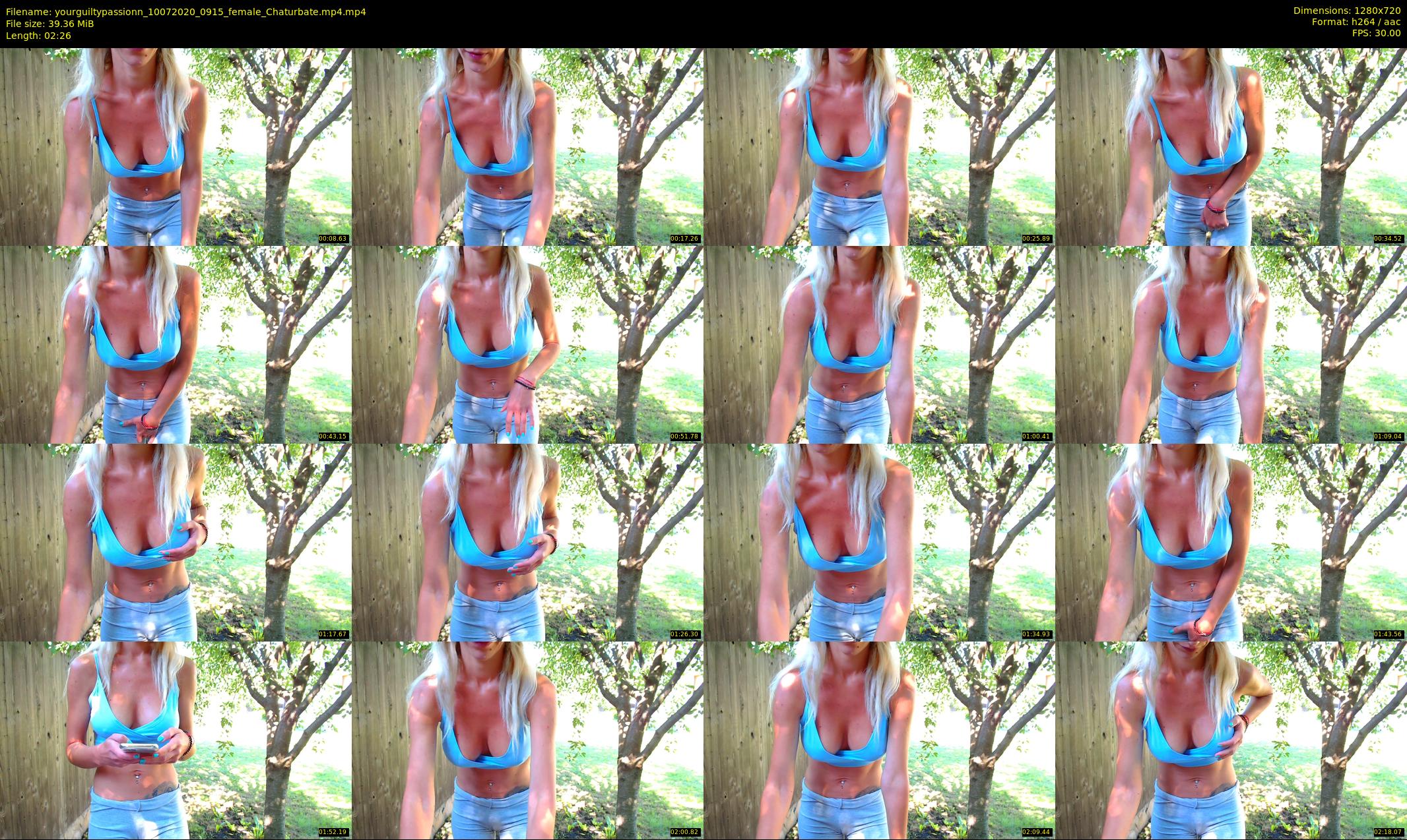 yourguiltypassionn — 3 minute Chaturbate female cam show recording, 720p, Jul 10, 2020
