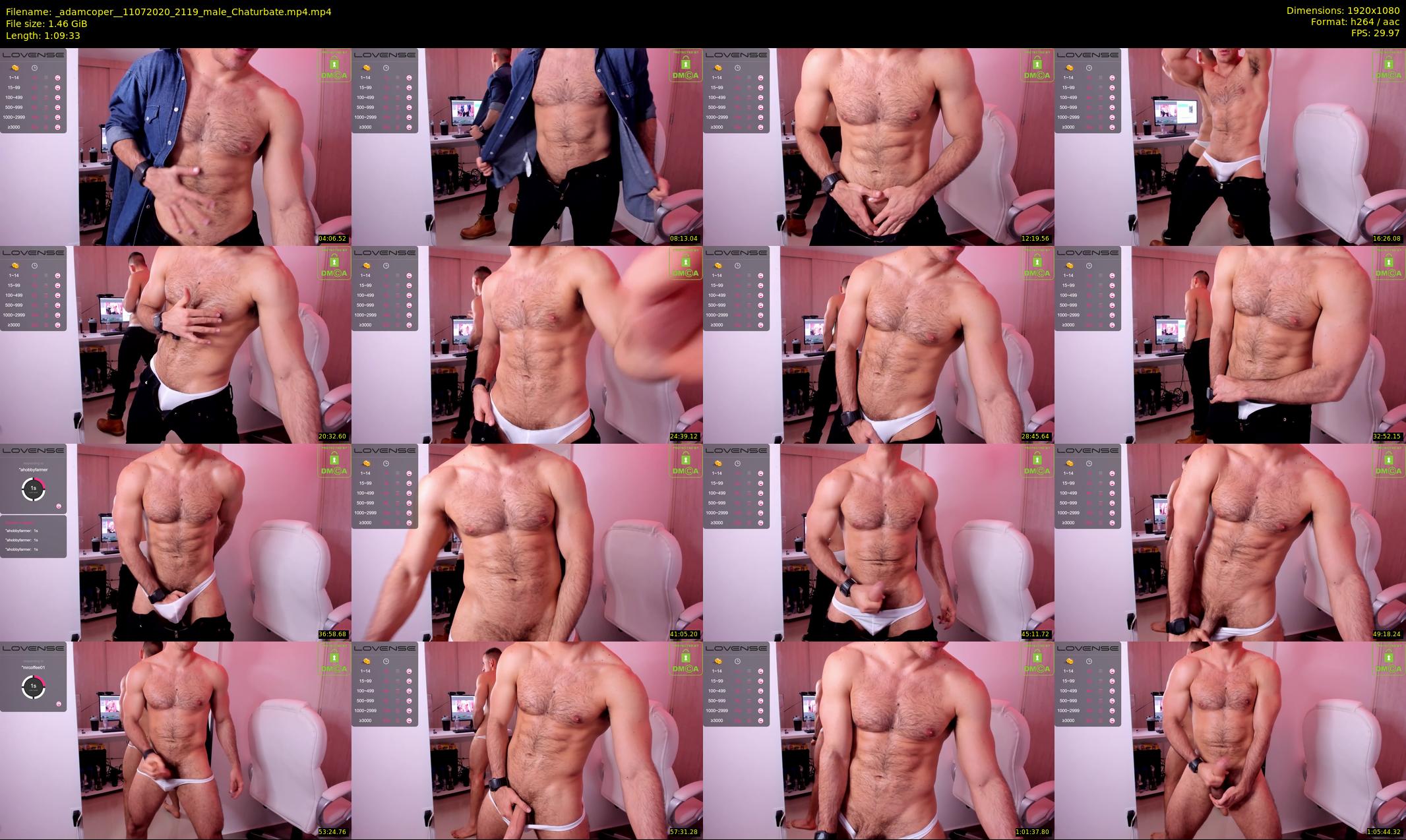 _adamcoper_ — 70 minute Chaturbate male cam show recording, 1080p, Jul 11, 2020