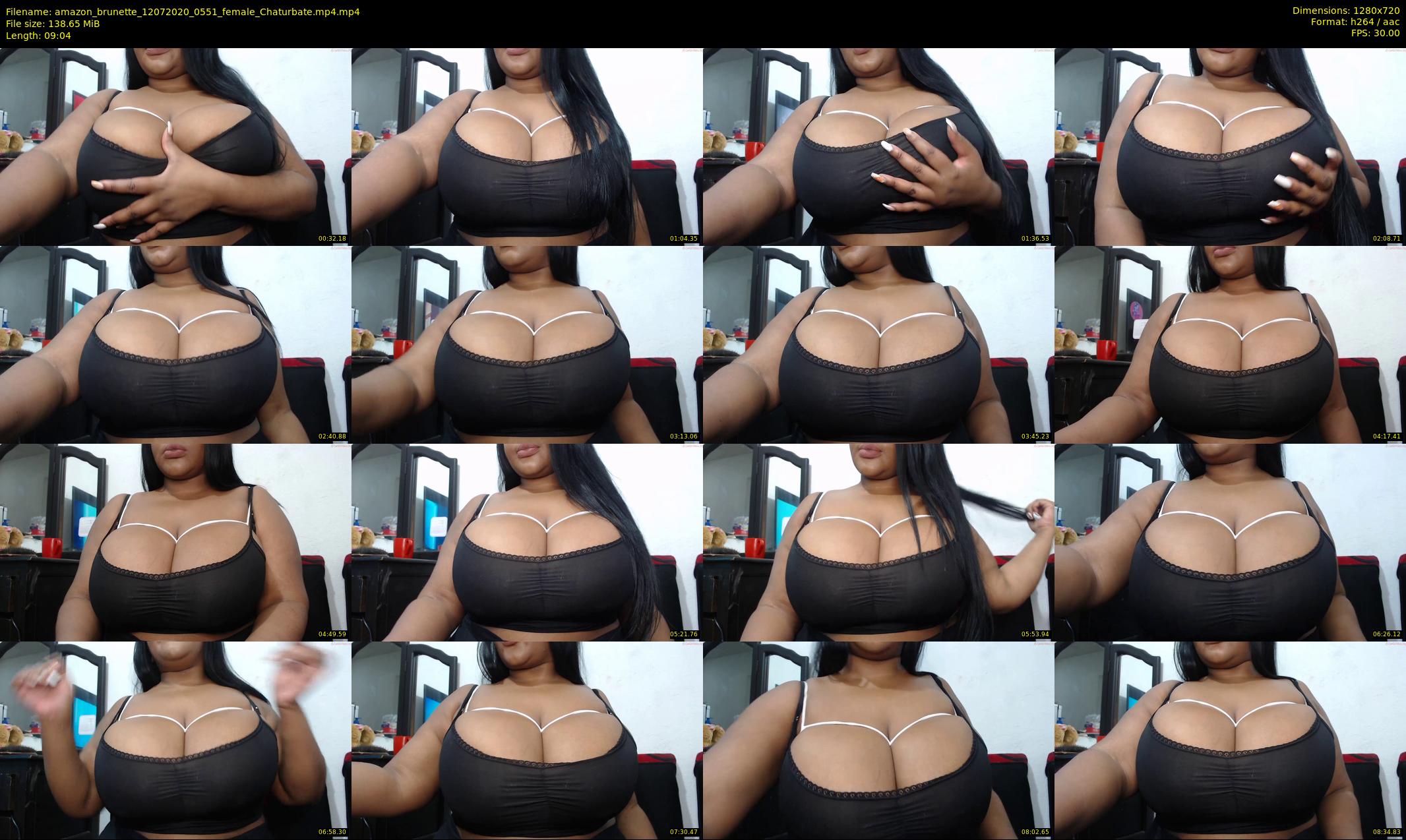 amazon_brunette — 10 minute Chaturbate female cam show recording, 720p, Jul 12, 2020