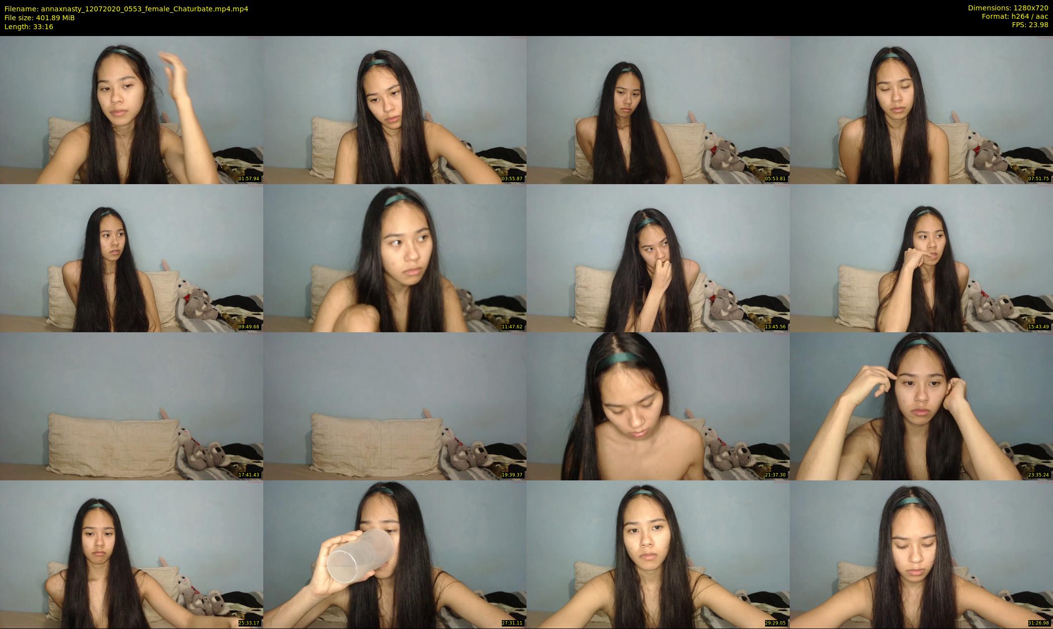 annaxnasty — 34 minute Chaturbate female cam show recording, 720p, Jul 12, 2020