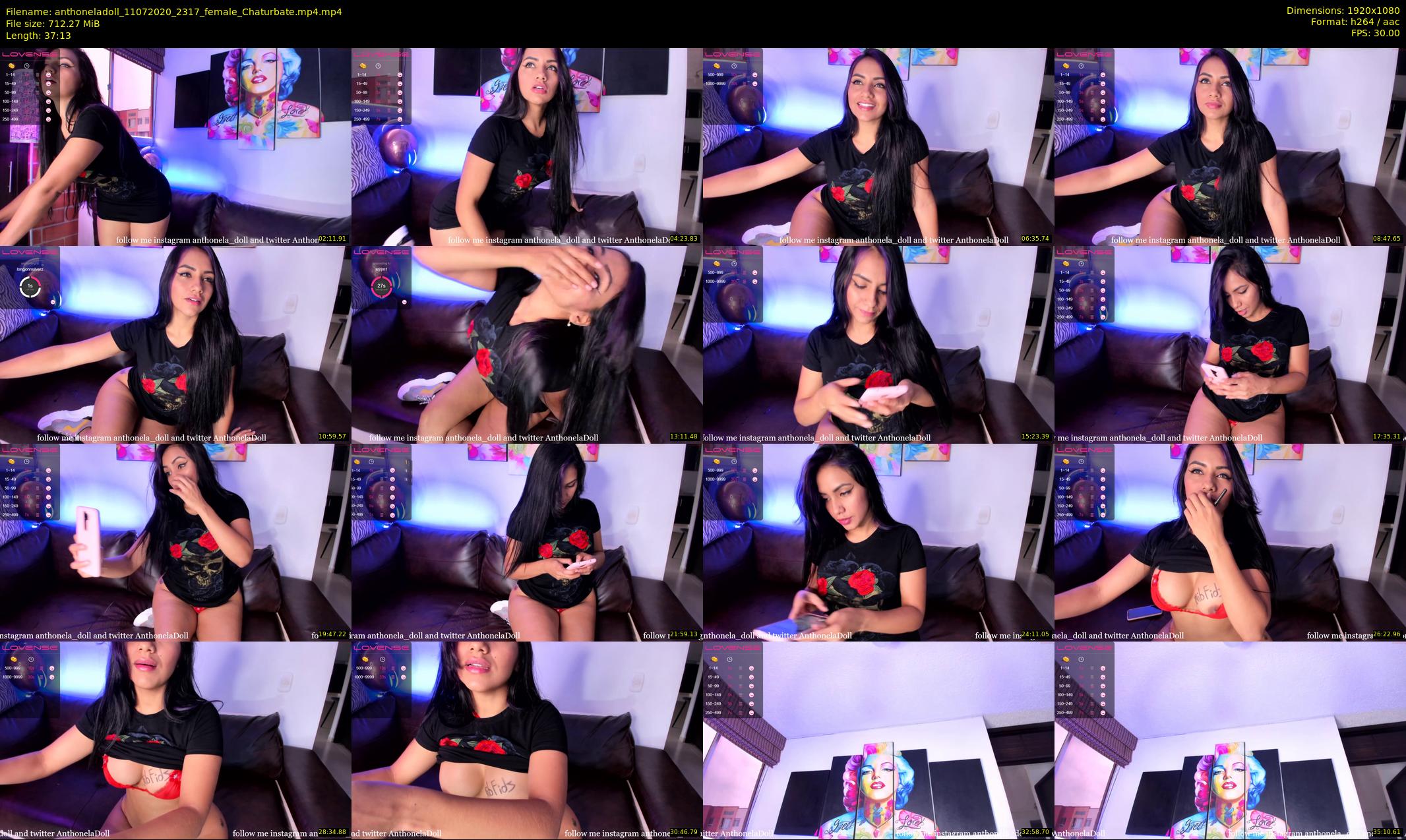 anthoneladoll — 38 minute Chaturbate female cam show recording, 1080p, Jul 11, 2020