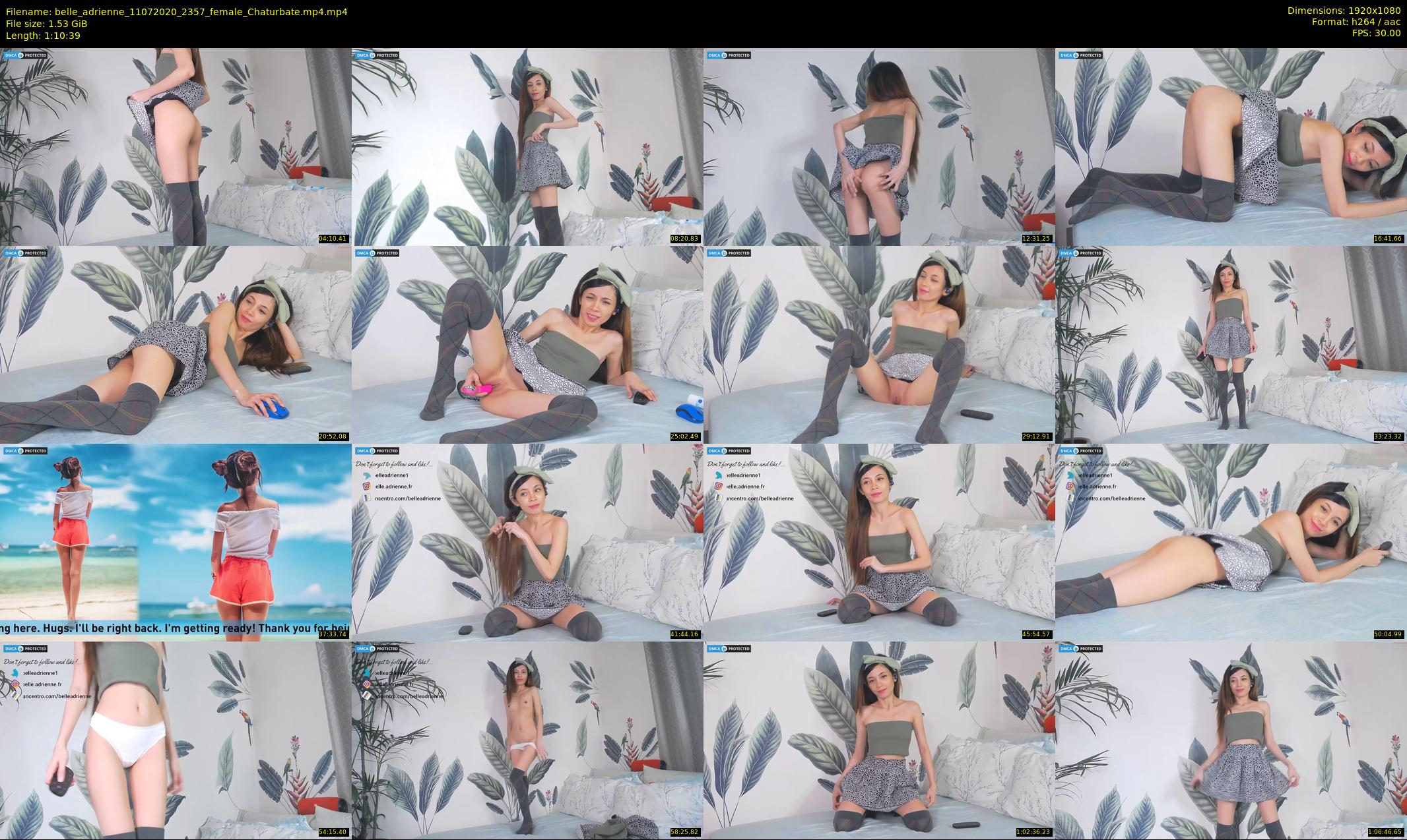 belle_adrienne — 71 minute Chaturbate couple cam show recording, 1080p, Jul 11, 2020