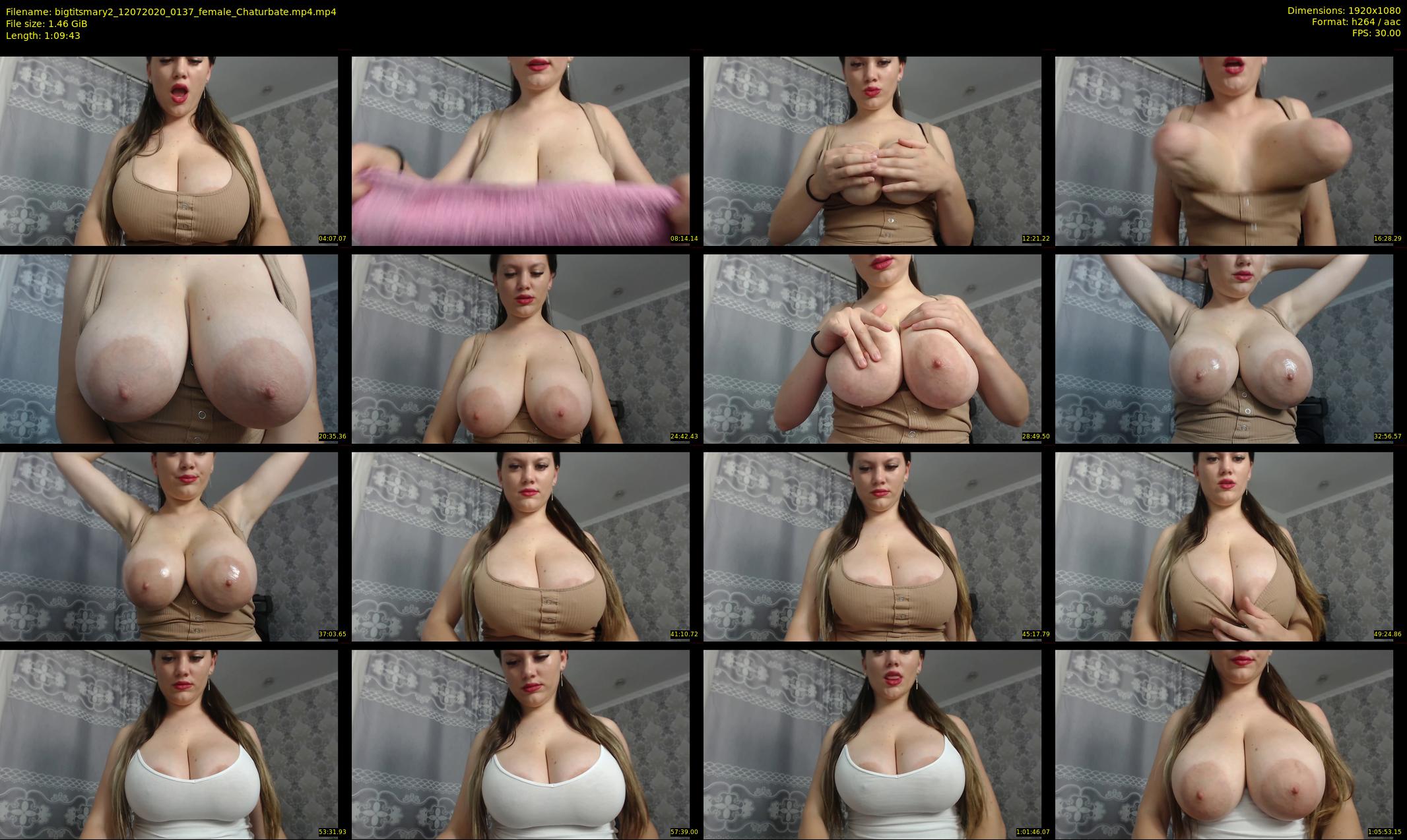 bigtitsmary2 — 70 minute Chaturbate female cam show recording, 1080p, Jul 12, 2020