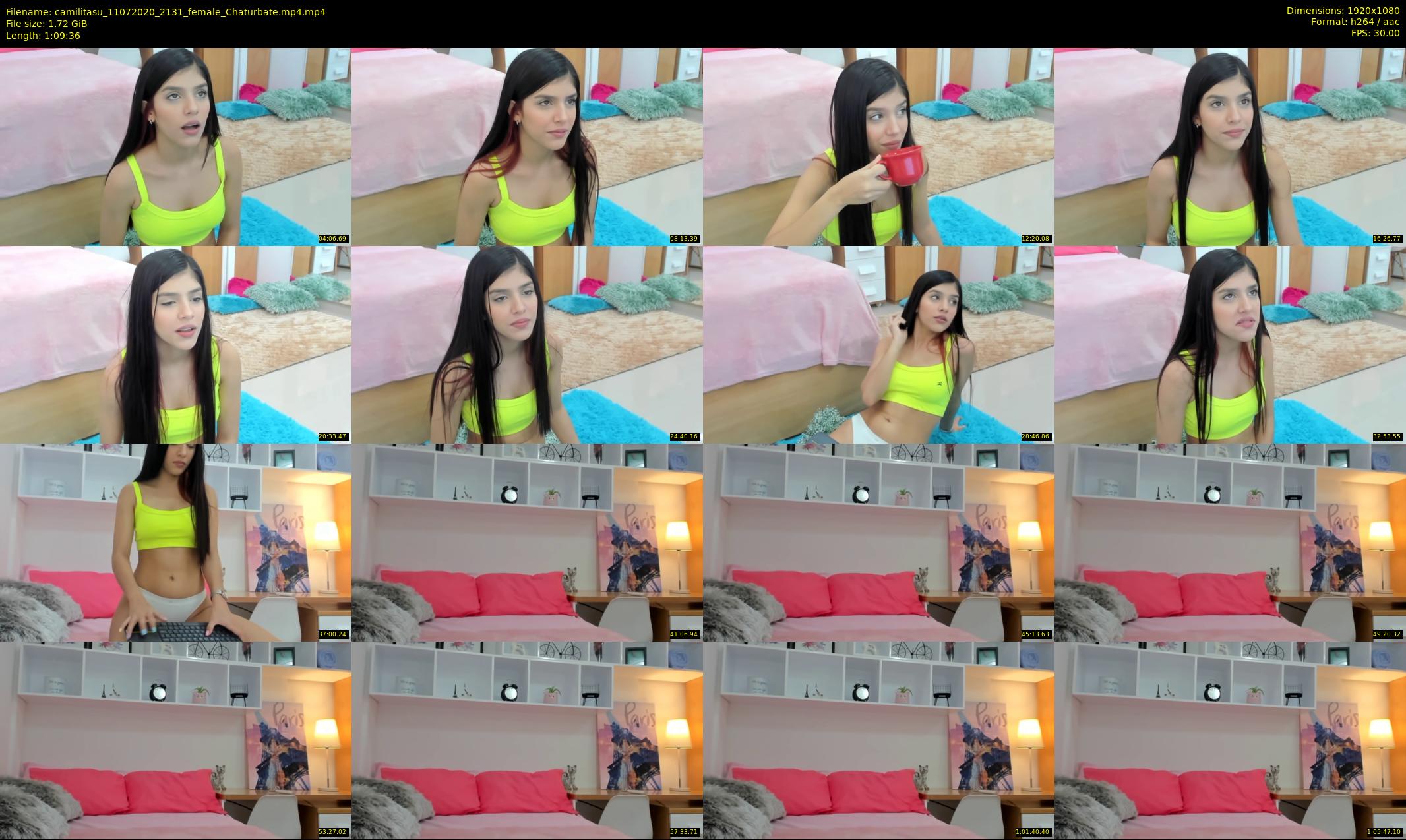 camilitasu — 70 minute Chaturbate female cam show recording, 1080p, Jul 11, 2020
