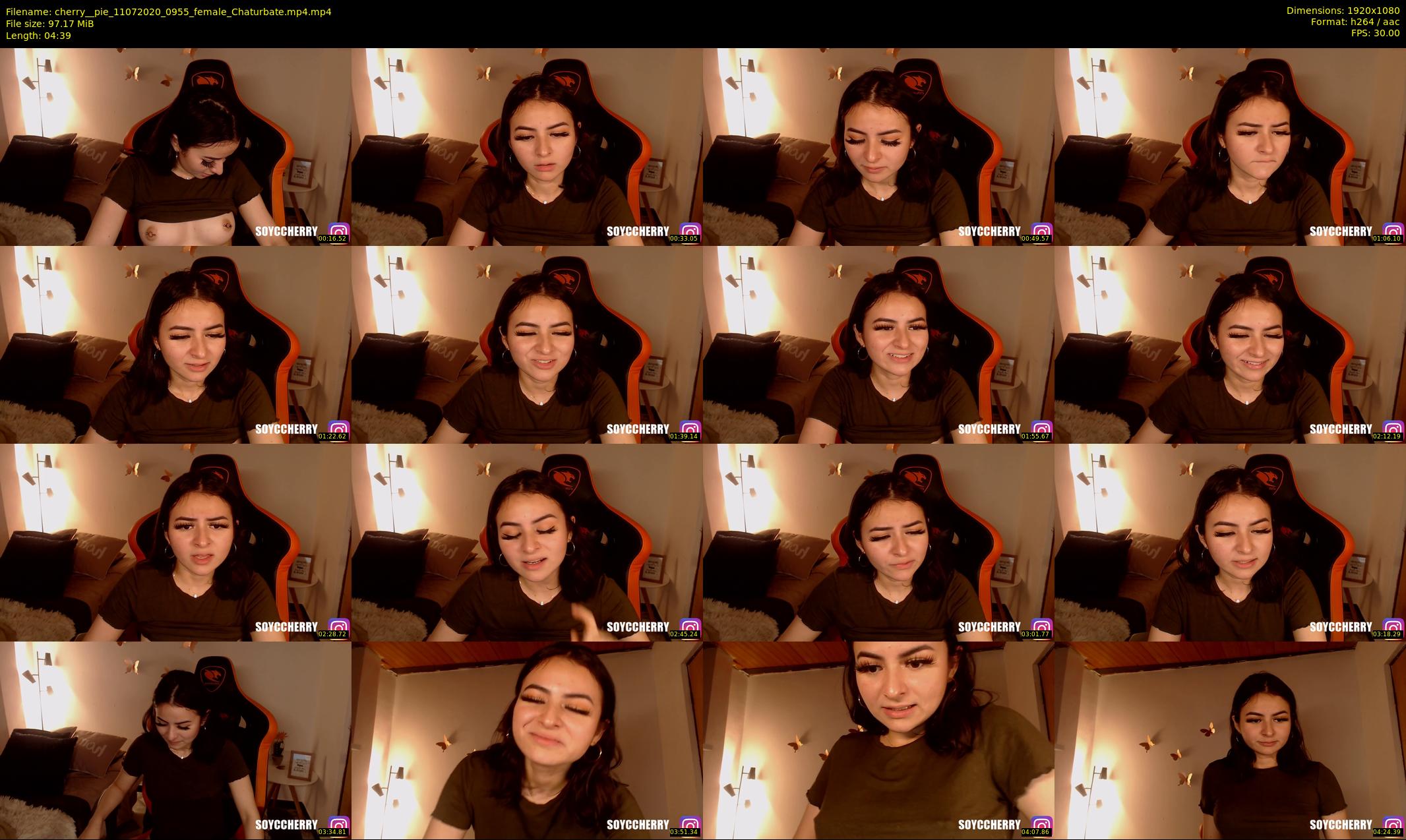 cherry__pie — 5 minute Chaturbate female cam show recording, 1080p, Jul 11, 2020