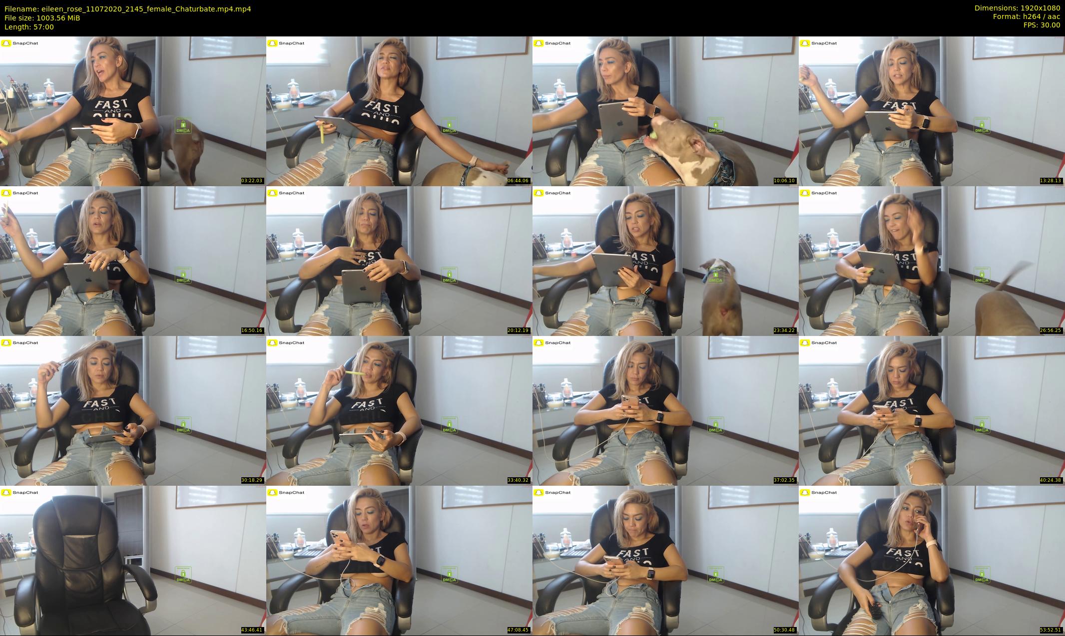 eileen_rose — 57 minute Chaturbate female cam show recording, 1080p, Jul 11, 2020
