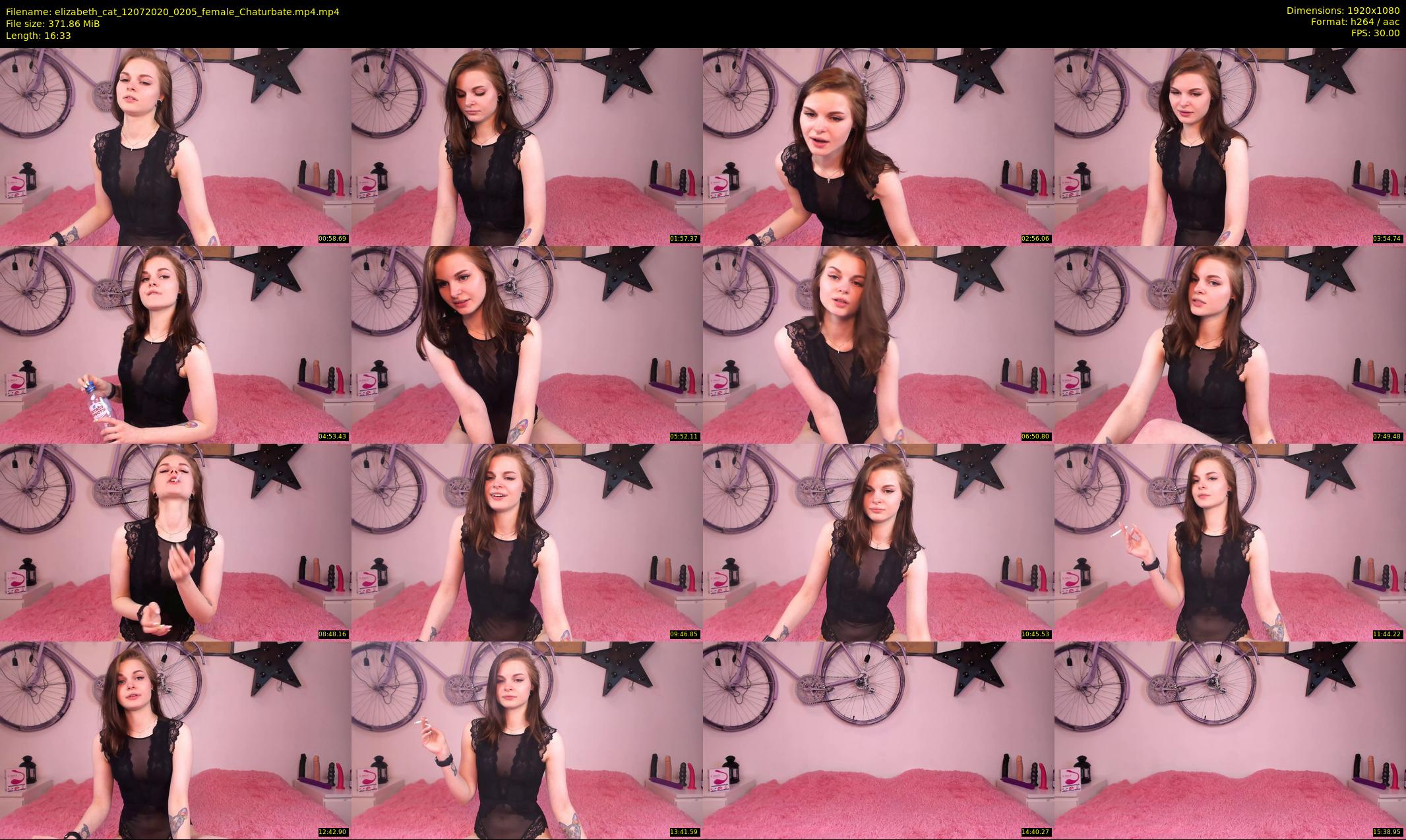 elizabeth_cat — 17 minute Chaturbate female cam show recording, 1080p, Jul 12, 2020