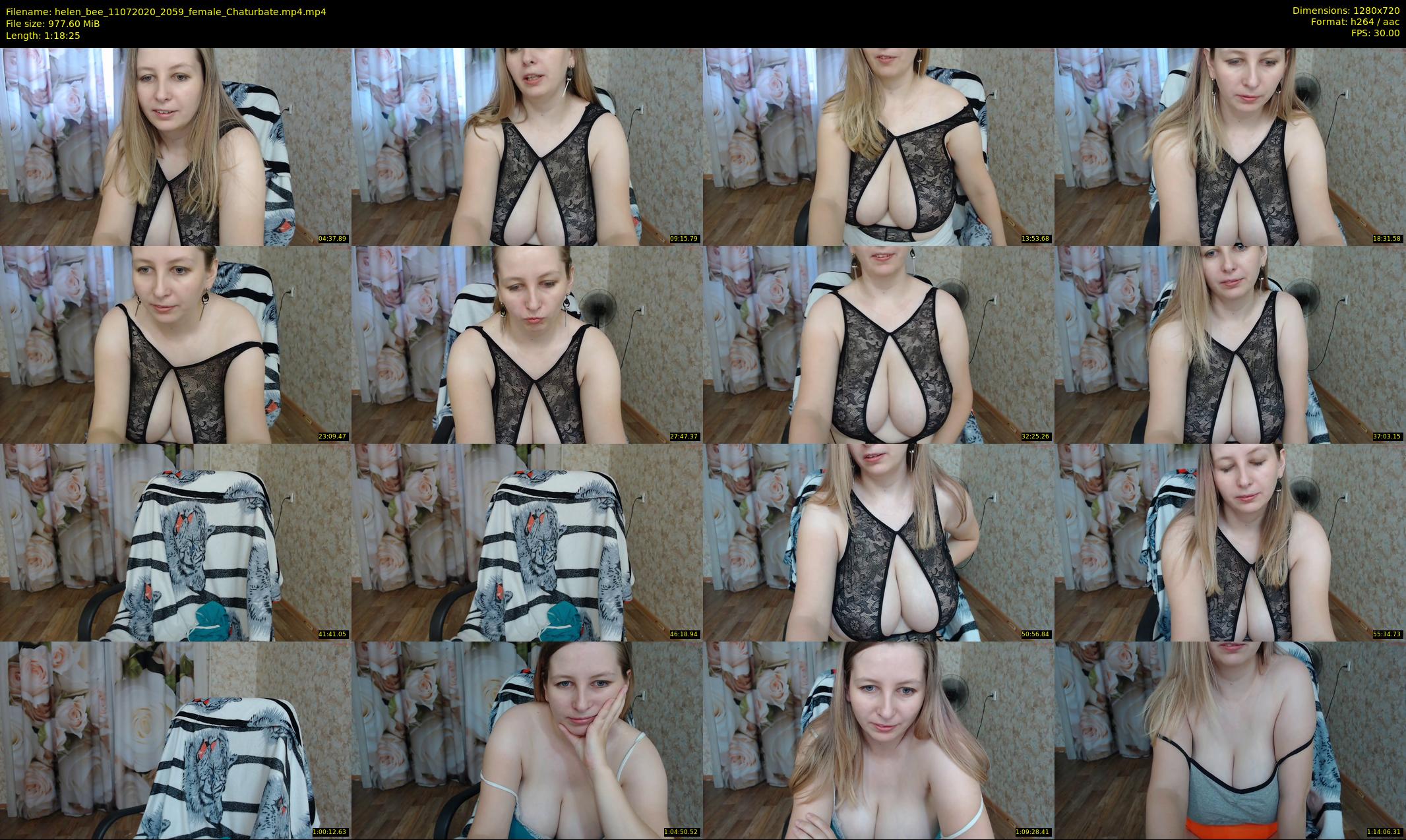 helen_bee — 79 minute Chaturbate female cam show recording, 720p, Jul 11, 2020