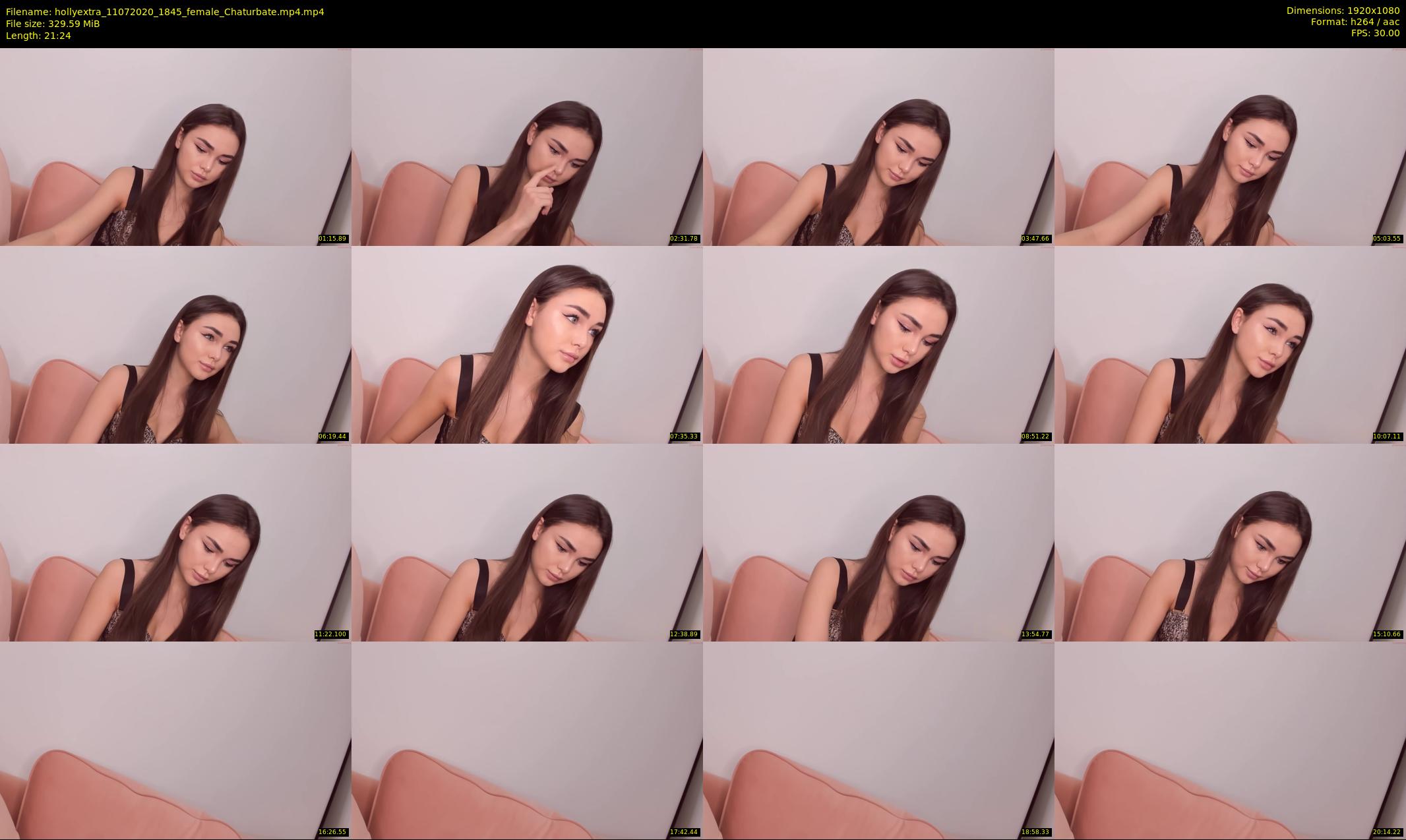 hollyextra — 22 minute Chaturbate female cam show recording, 1080p, Jul 11, 2020
