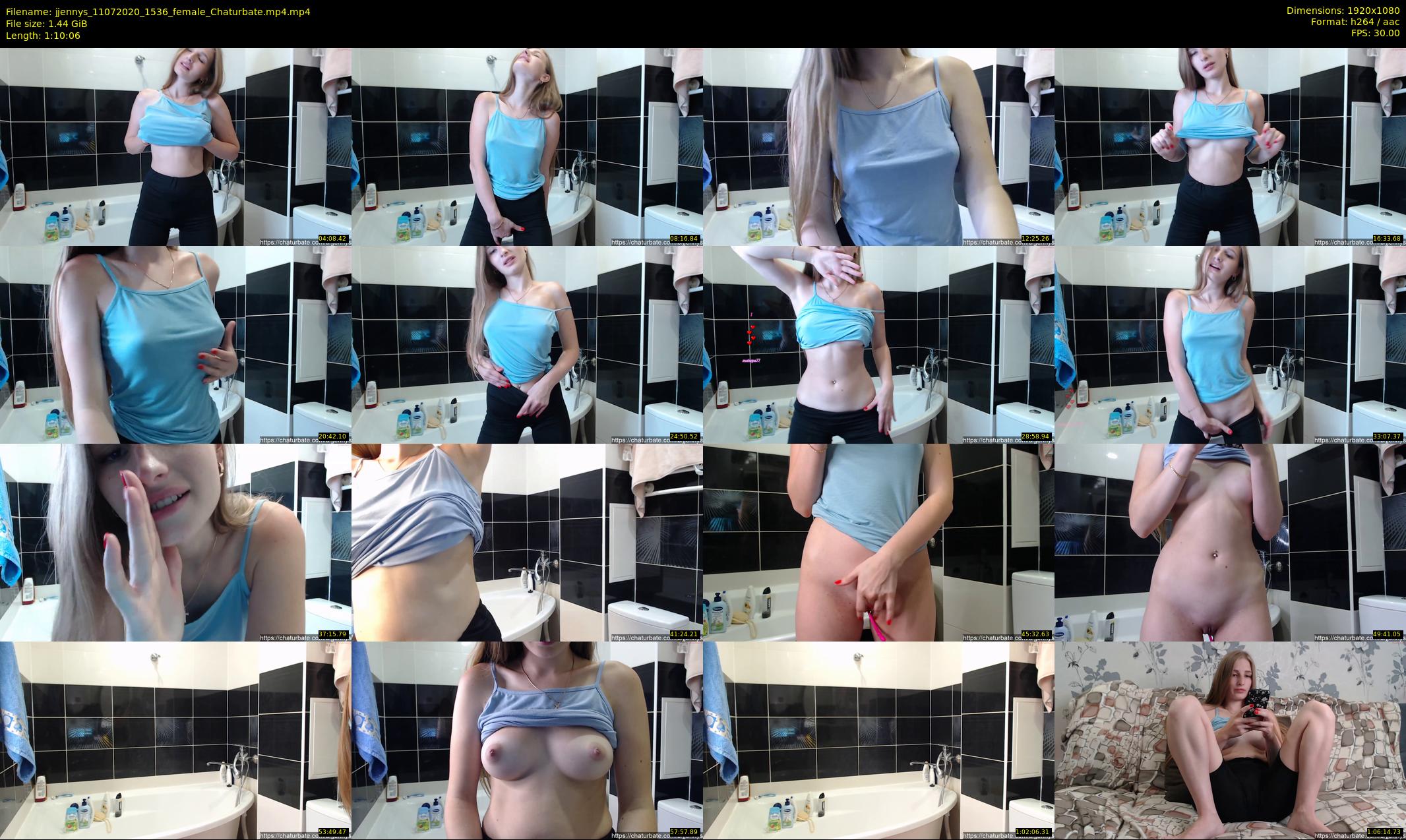 jjennys — 71 minute Chaturbate female cam show recording, 1080p, Jul 11, 2020