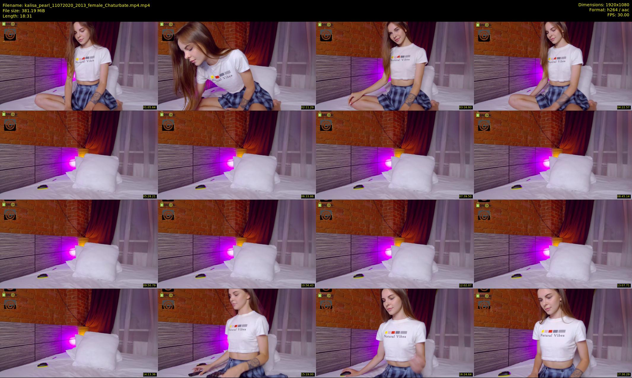 kalisa_pearl — 19 minute Chaturbate female cam show recording, 1080p, Jul 11, 2020
