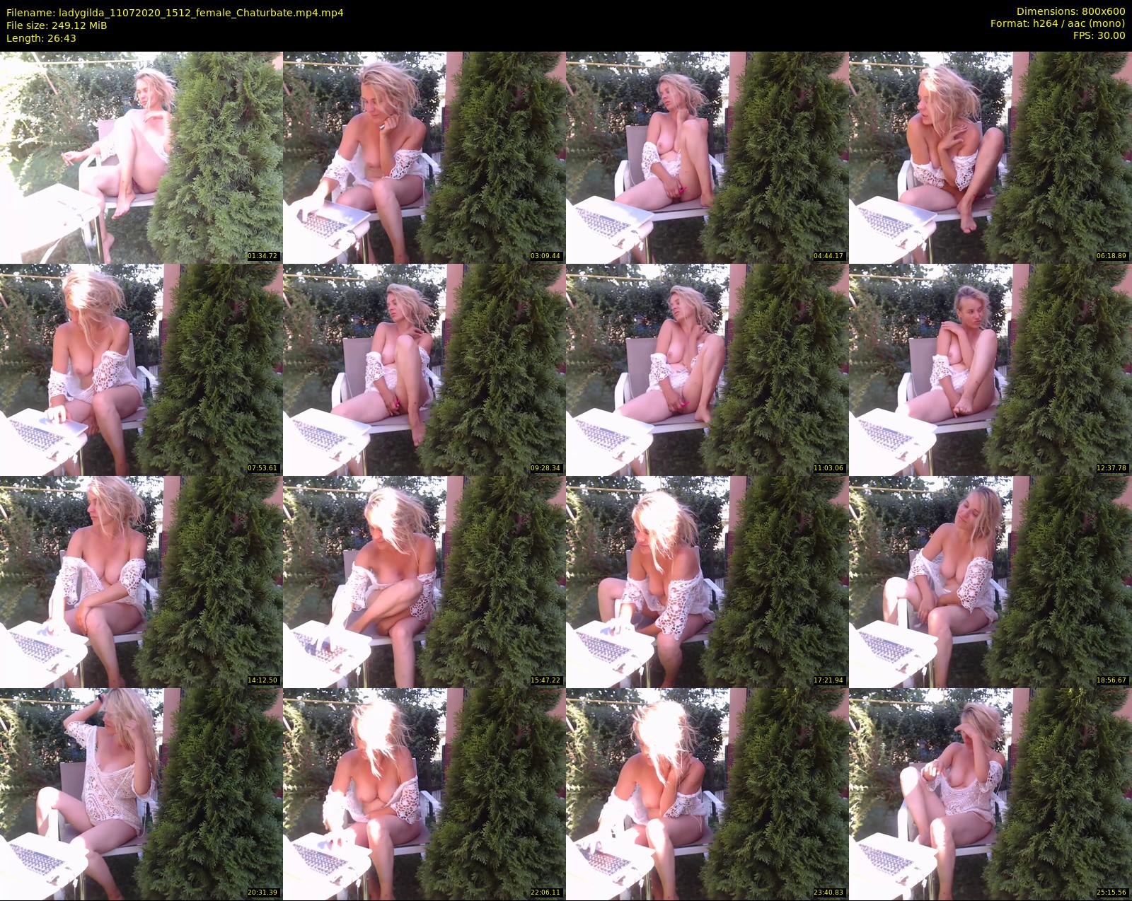 ladygilda — 27 minute Chaturbate female cam show recording, 480p, Jul 11, 2020