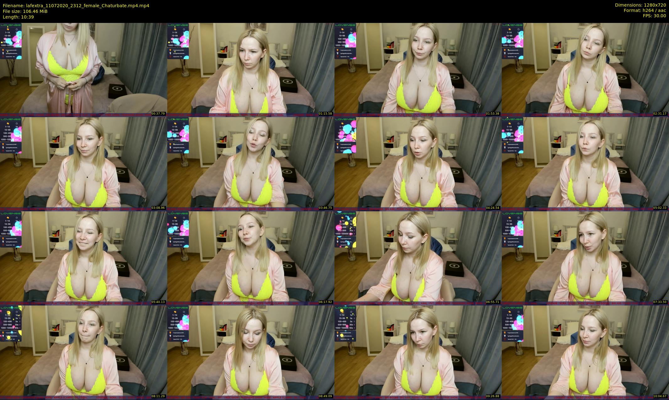 lafextra — 11 minute Chaturbate female cam show recording, 720p, Jul 11, 2020