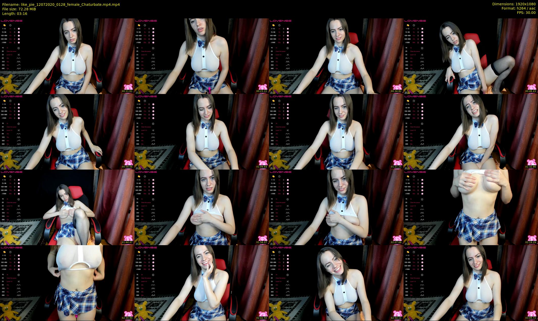 like_pie — 4 minute Chaturbate couple cam show recording, 1080p, Jul 12, 2020