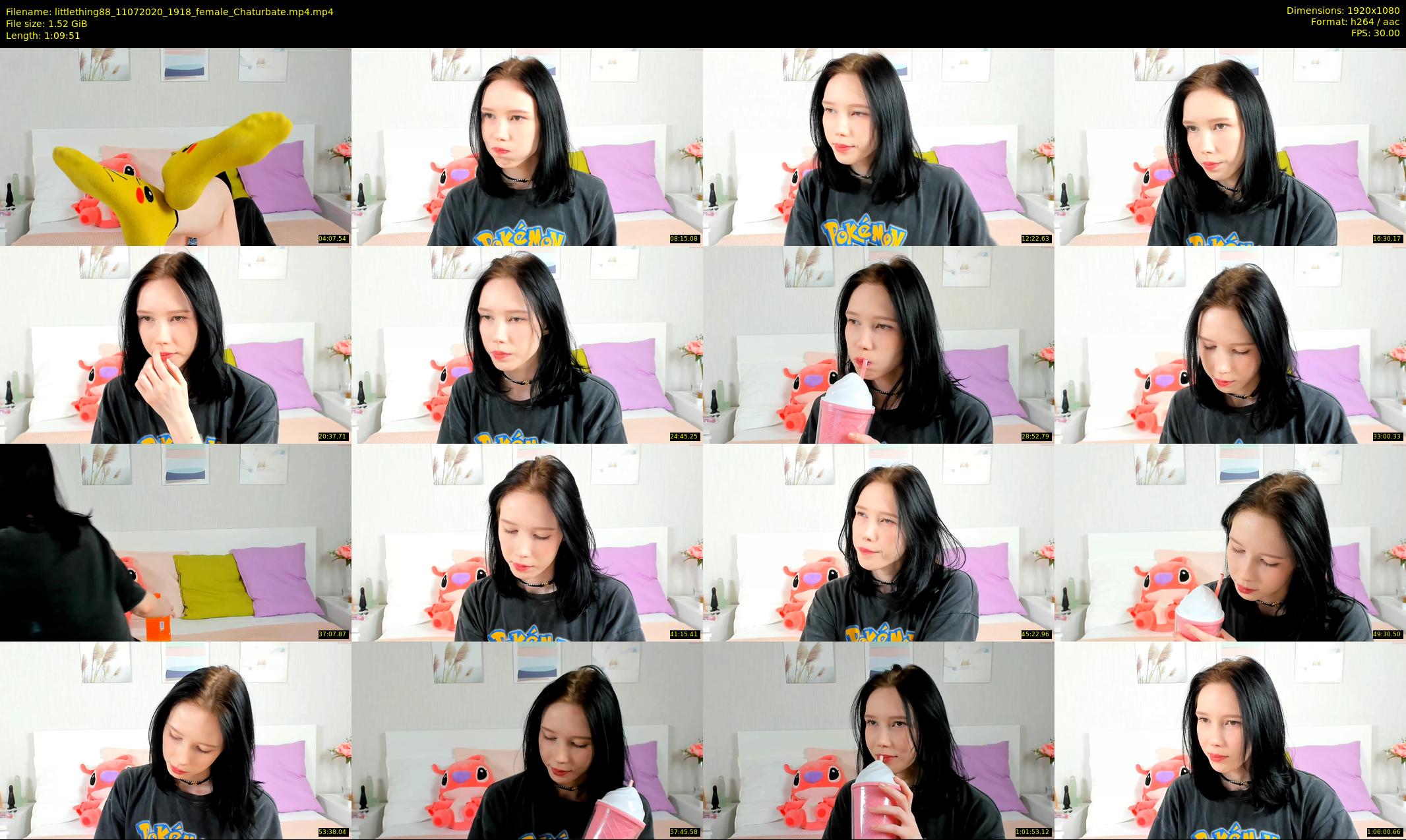 littlething88 — 70 minute Chaturbate female cam show recording, 1080p, Jul 11, 2020