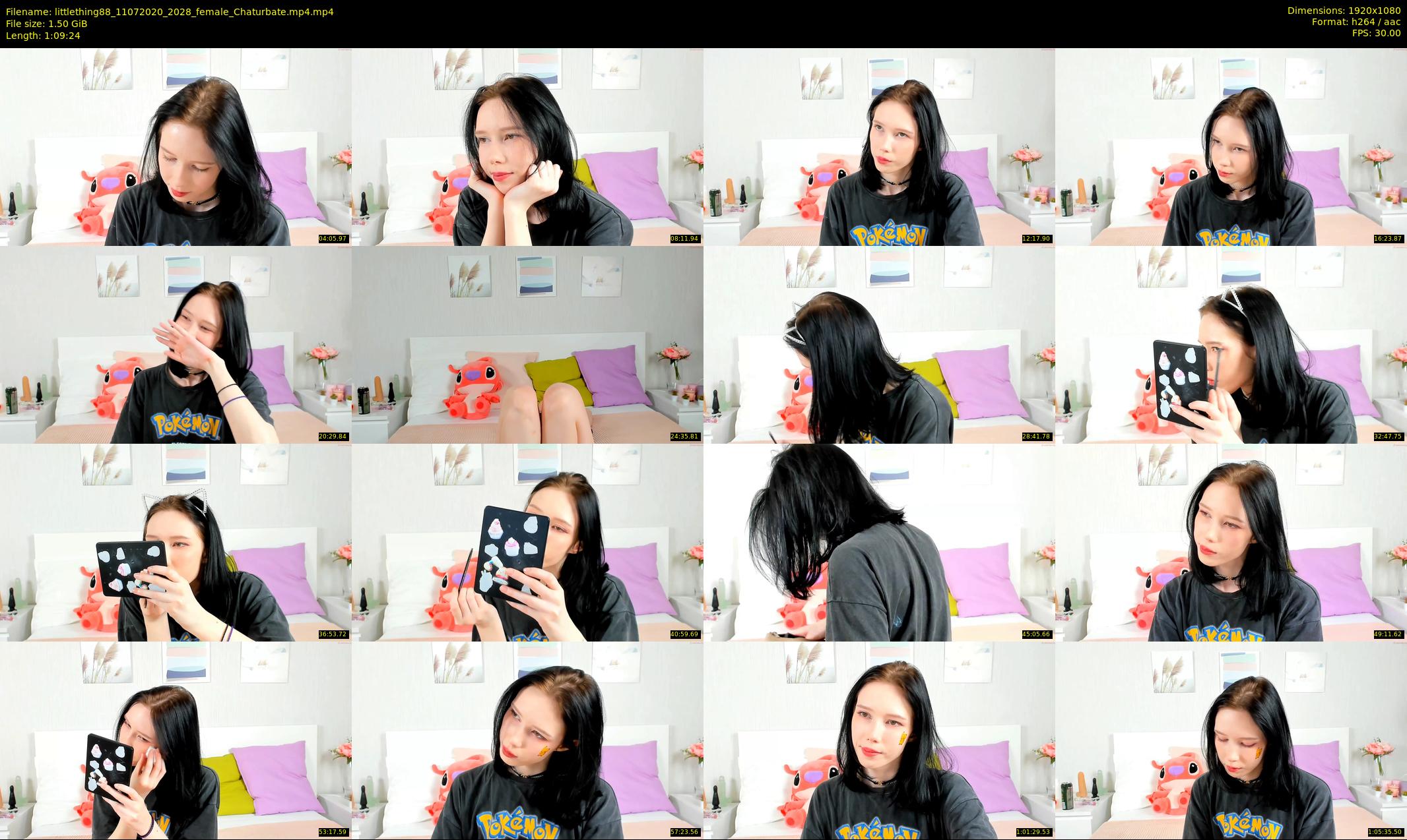 littlething88 — 70 minute Chaturbate female cam show recording, 1080p, Jul 11, 2020