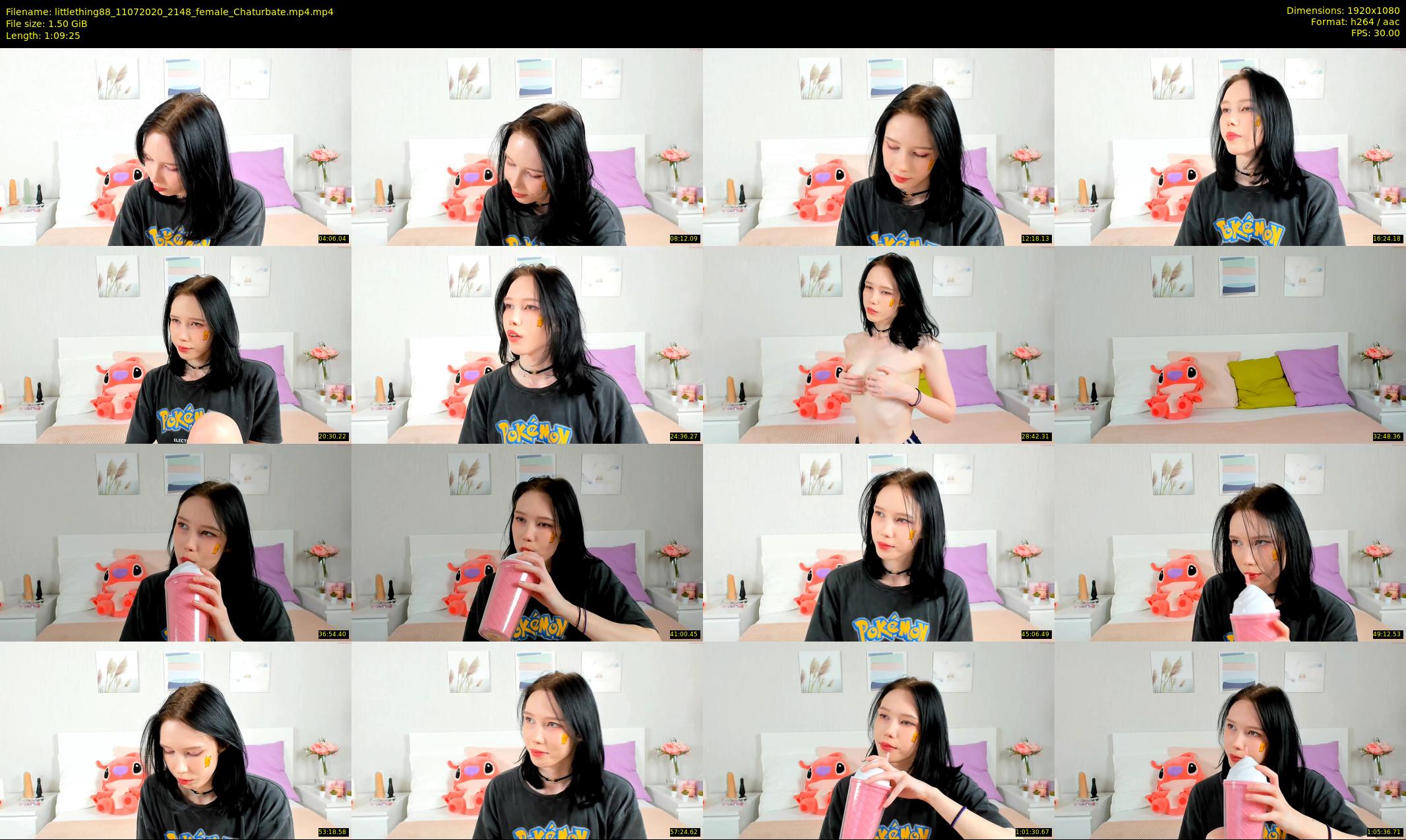 littlething88 — 70 minute Chaturbate female cam show recording, 1080p, Jul 11, 2020